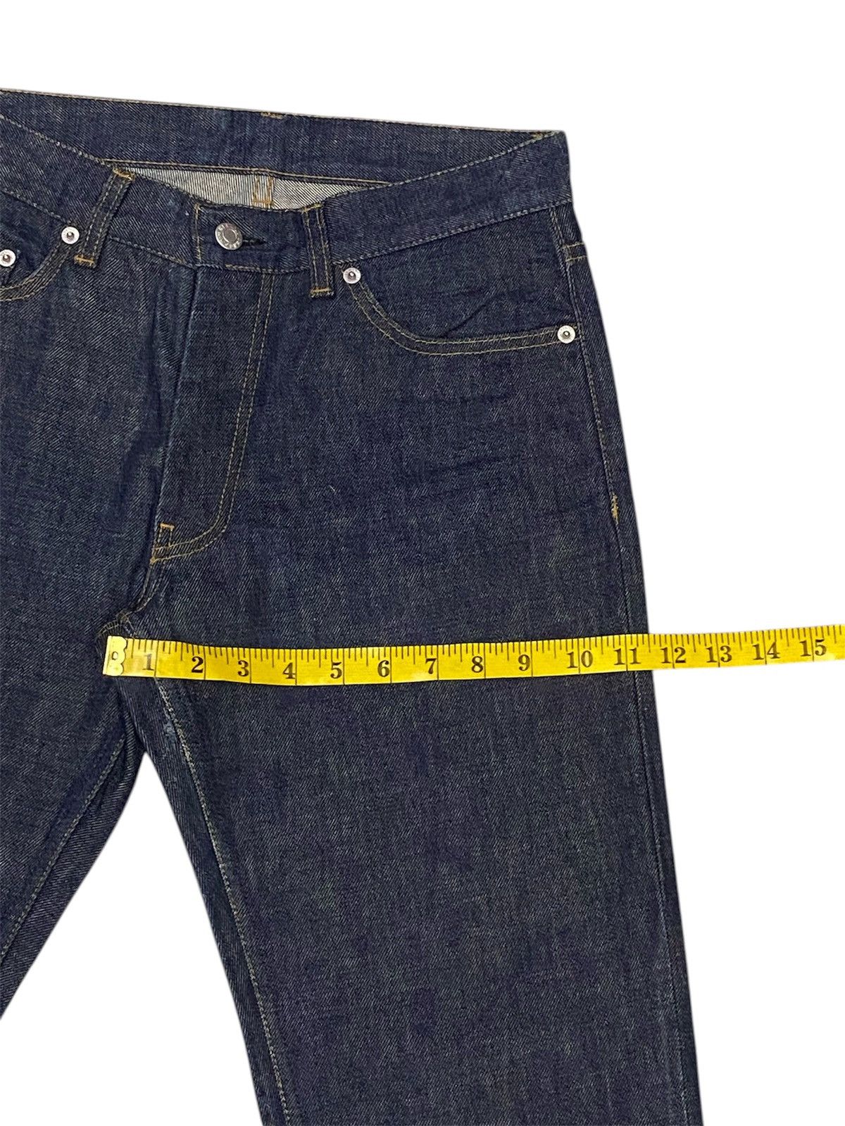Helmut Lang Helmut Lang 1999 Classic Cut Raw Denim Pants Size US 29 - 16 Thumbnail