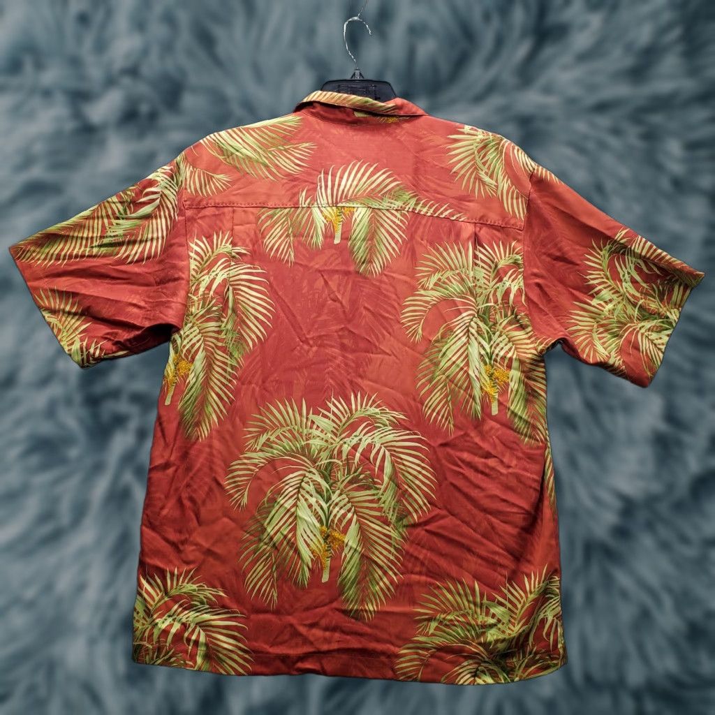 Tommy Bahama Tommy Bahama Mens Shirt Color Multicolor Palms Tree Short Sleeve Button-Up Large Size L Size US L / EU 52-54 / 3 - 1 Thumbnail