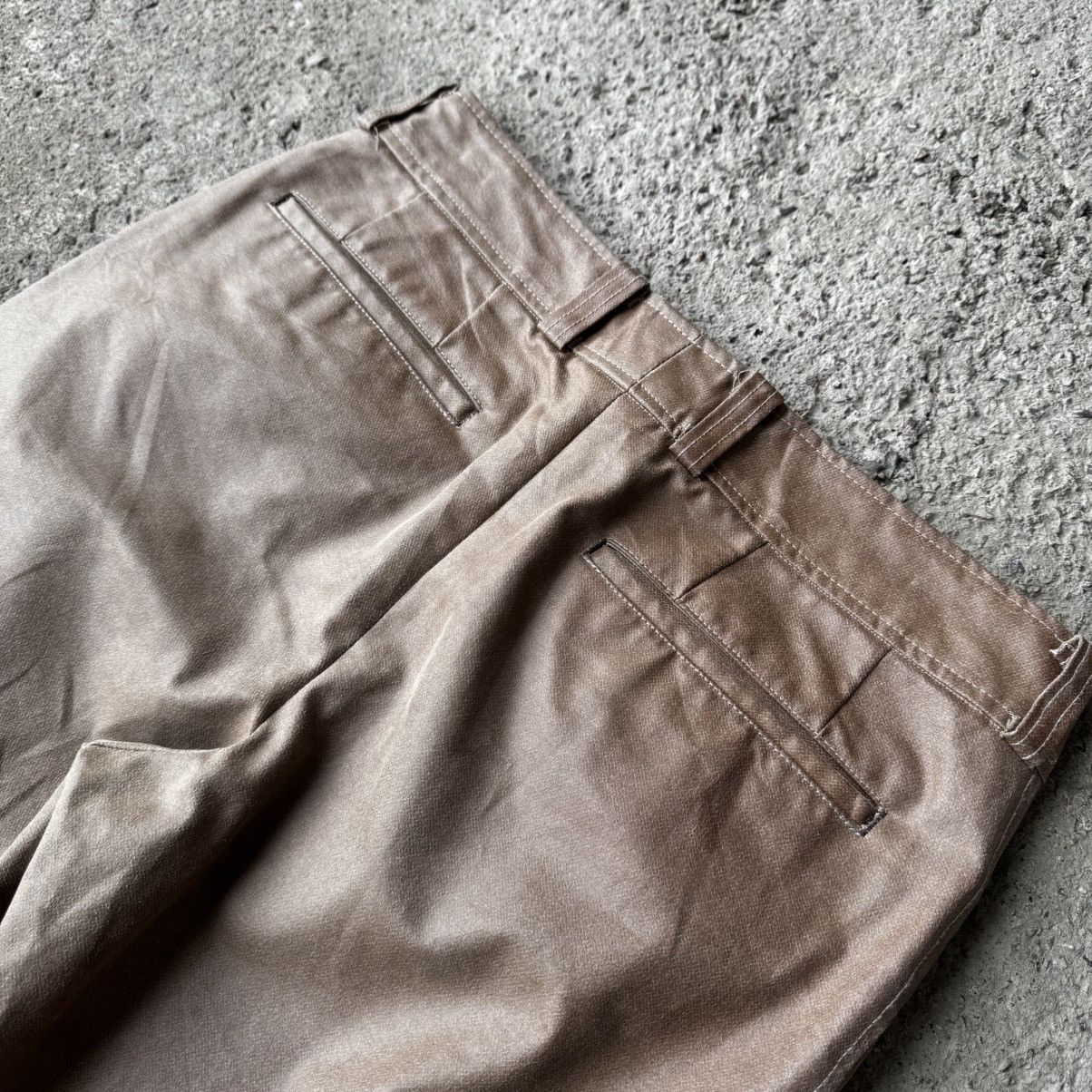 Tornado Mart Tornado Mart paper waxed flared pants Size US 32 / EU 48 - 6 Thumbnail