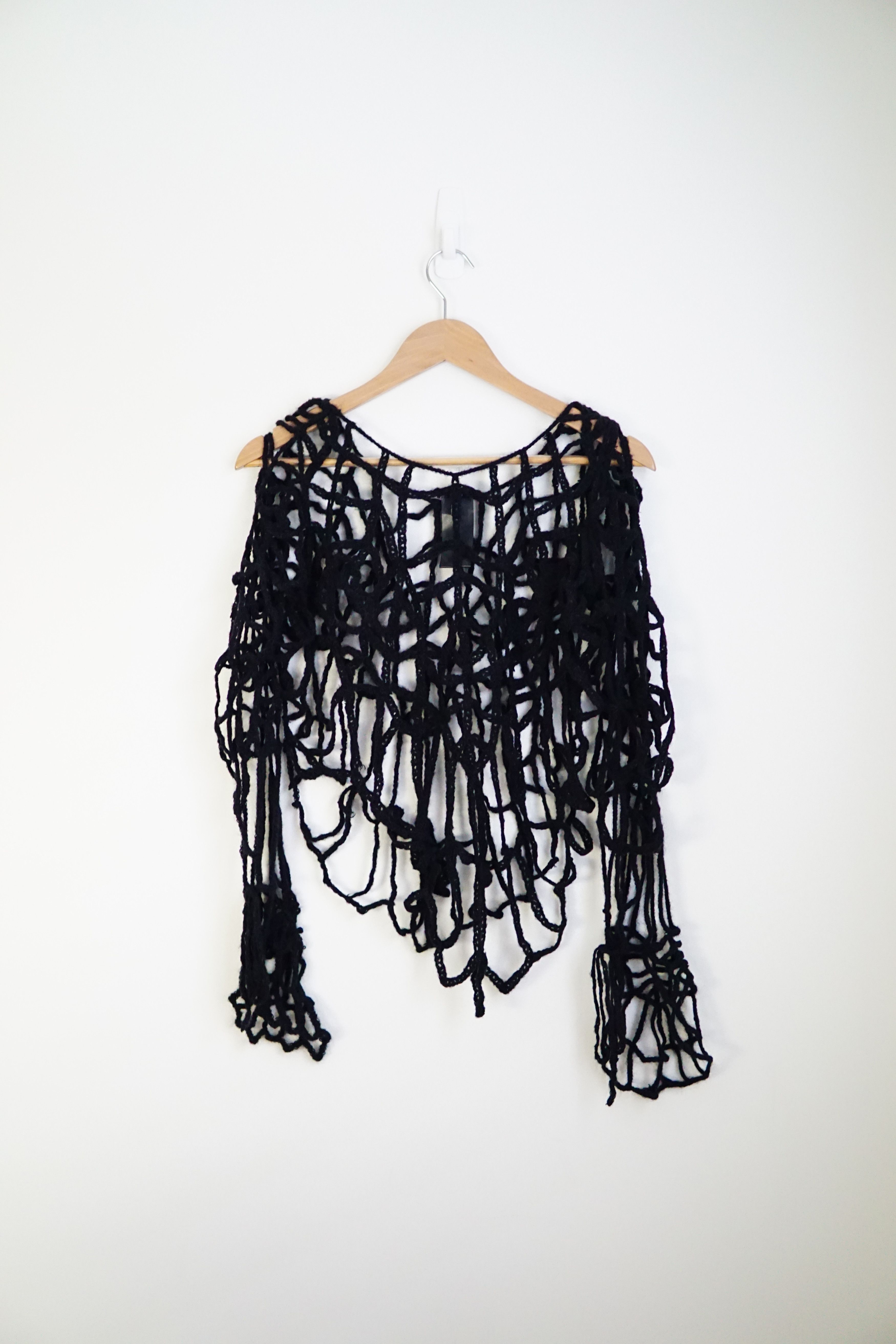 Ann Demeulemeester SS01 Spider Web Knit Size US S / EU 44-46 / 1 - 3 Thumbnail