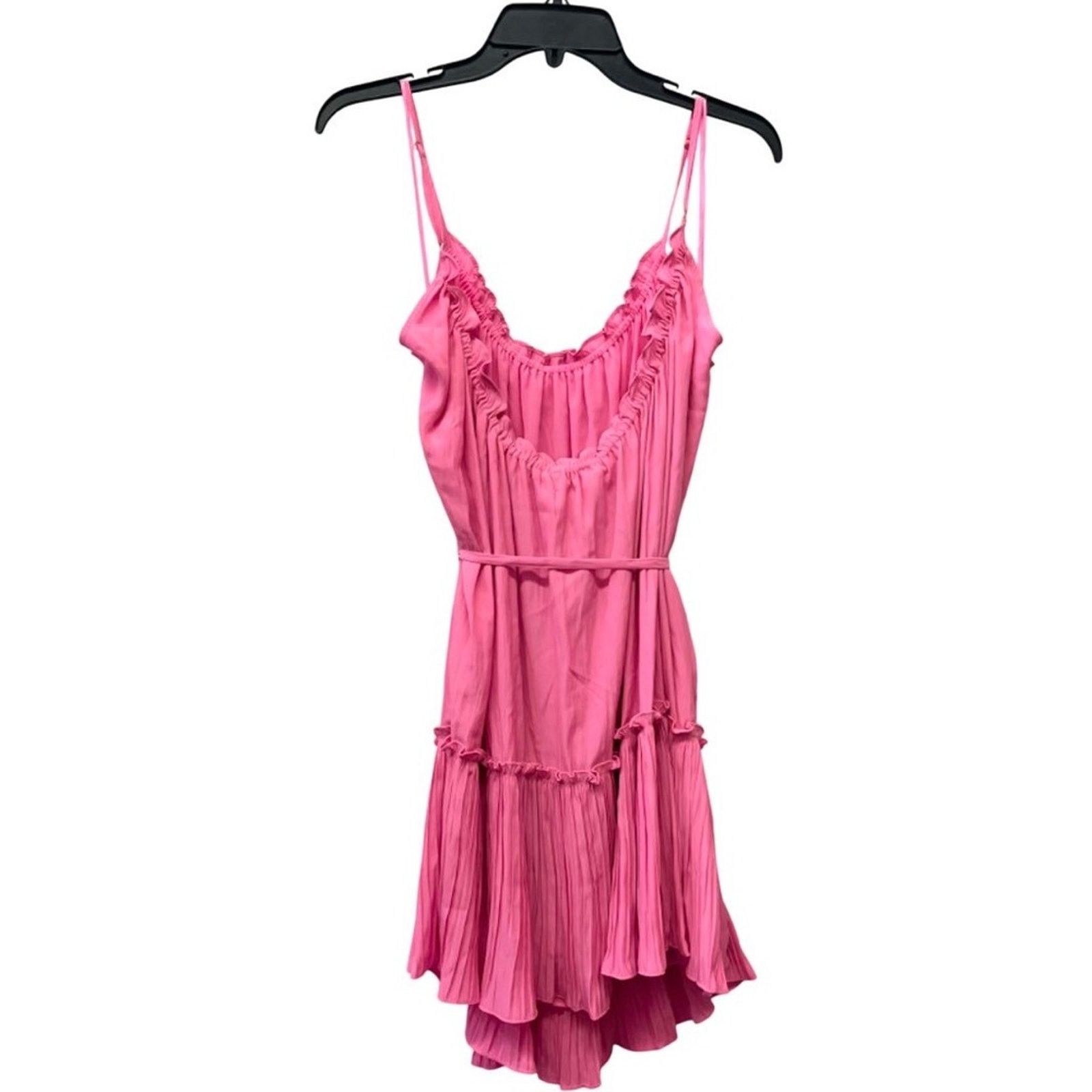 Ramy Brook Ramy Brook Tatiana Swing Tiered Ruffled Mini Dress Large Size L / US 10 / IT 46 - 7 Thumbnail