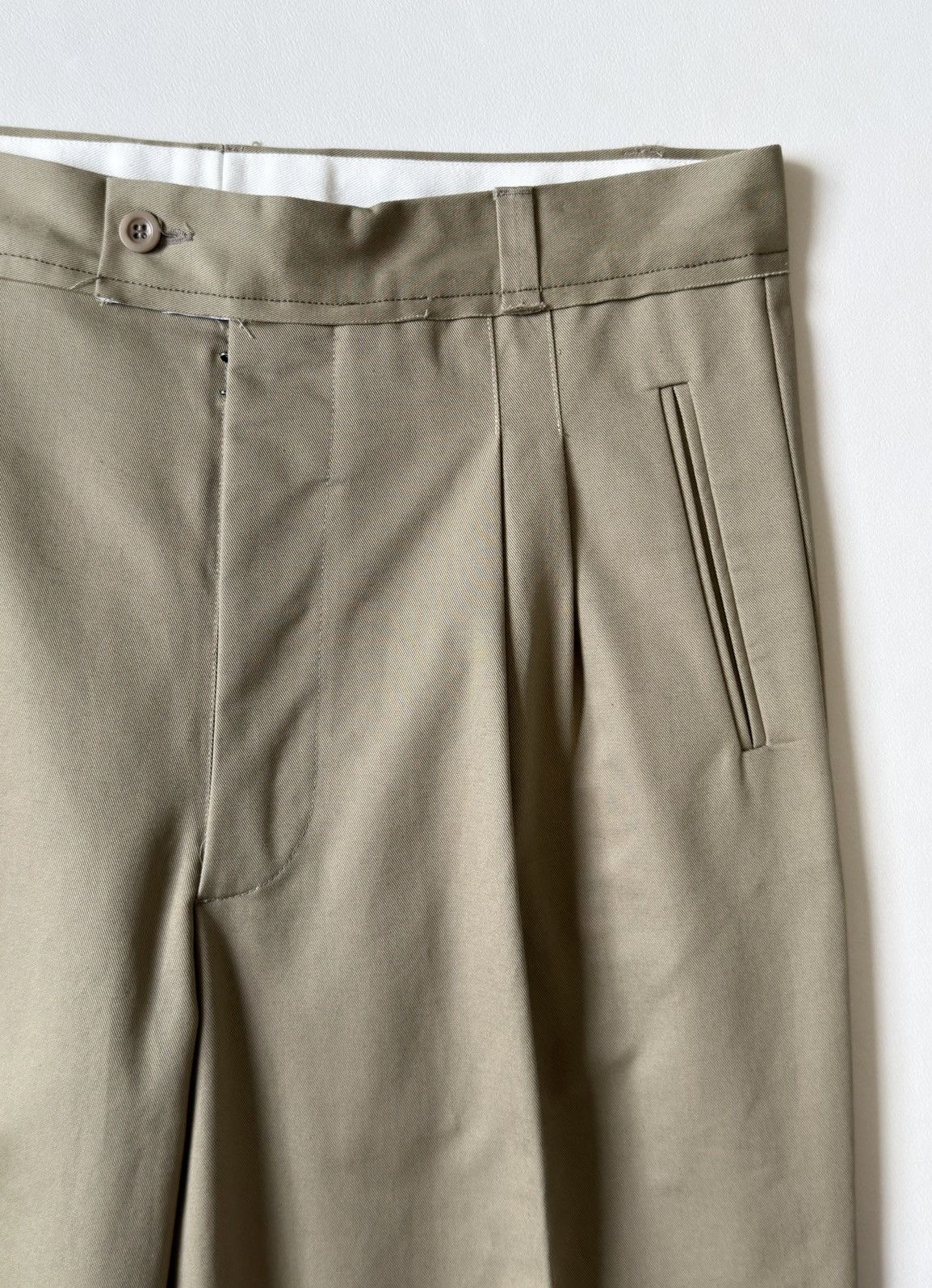 Maison Margiela S/S 22 ‘Reworked Waist Band’ Wide Leg Pants Size US 32 / EU 48 - 8 Thumbnail