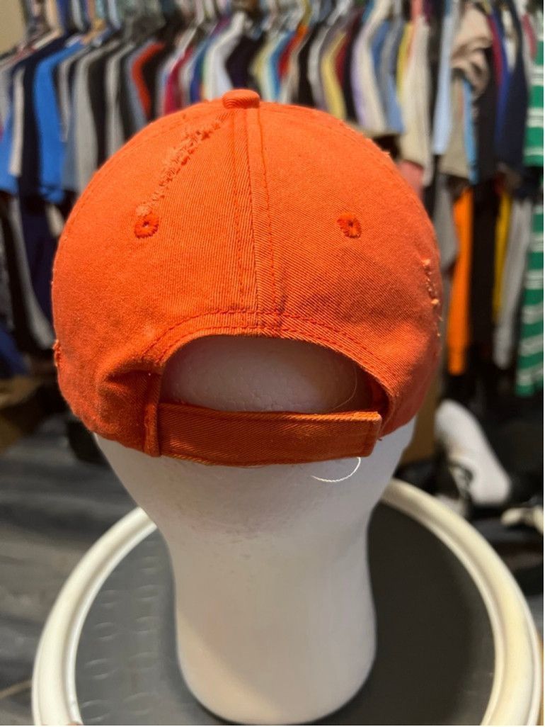 Other Men's Dollywood Orange Blue Distressed Baseball Cap Size ONE SIZE - 3 Thumbnail