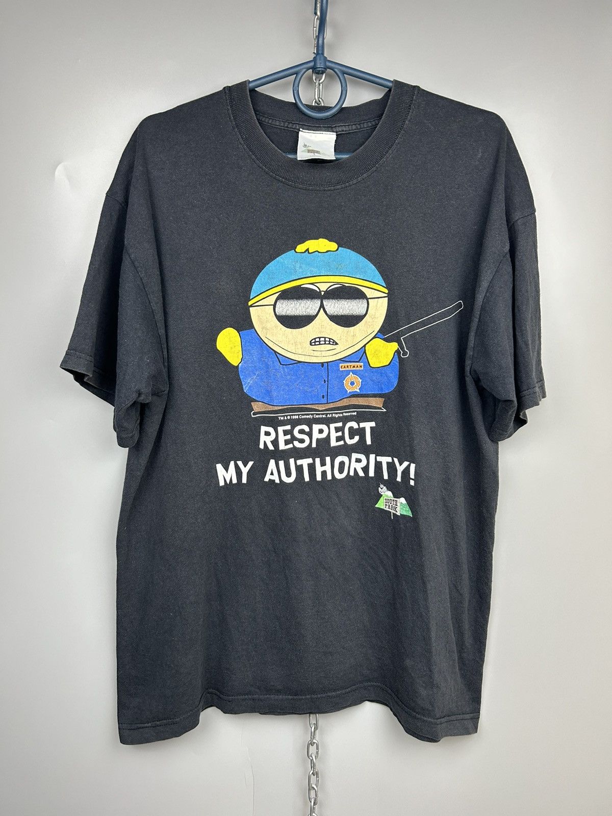 Cartoon Network × Vintage Vintage 1998 South Park Respect My Authority Tee Size US L / EU 52-54 / 3 - 1 Thumbnail