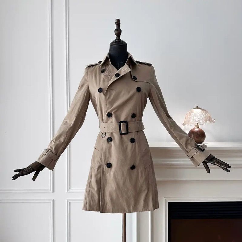 Burberry Burberry Women's Khaki Trench Coat XS Size XS / US 0-2 / IT 36-38 - 1 Thumbnail
