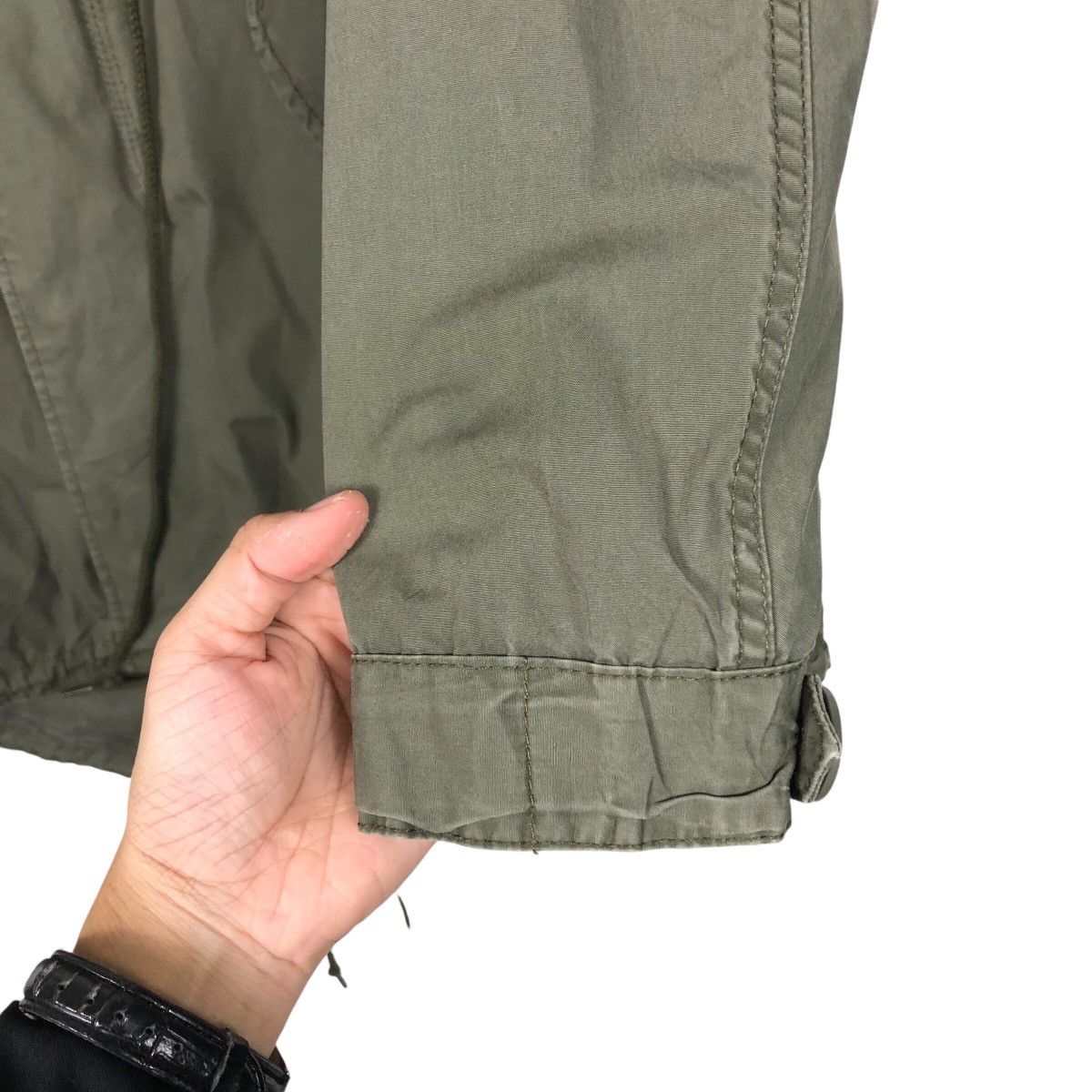Alpha Industries × Vintage 📌Vintage Heavy Military Parka Jacket Alpha Industries Size US M / EU 48-50 / 2 - 18 Thumbnail
