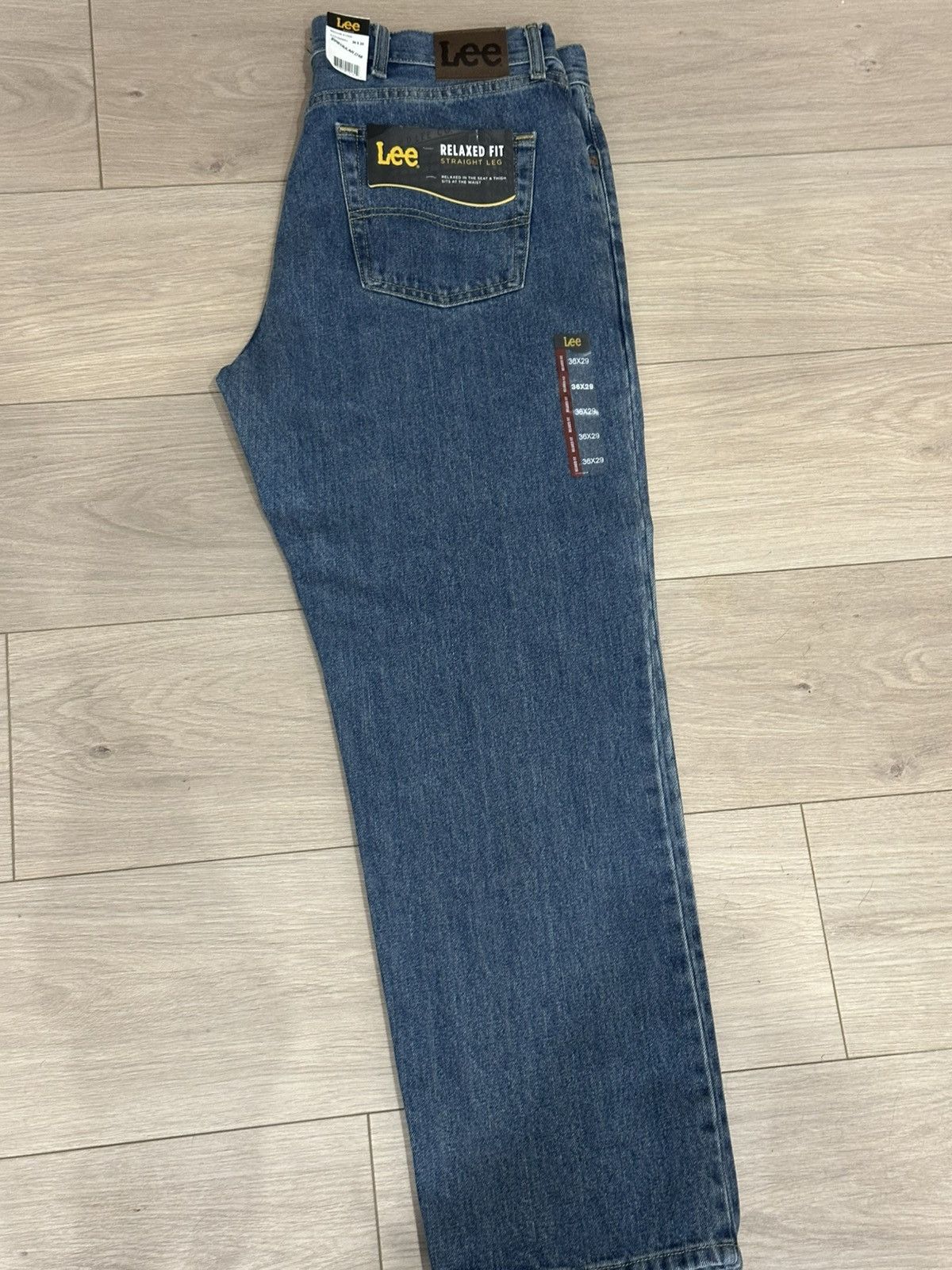 Lee Lee relaxed blue jeans 36x29 Size US 36 / EU 52 - 1 Thumbnail