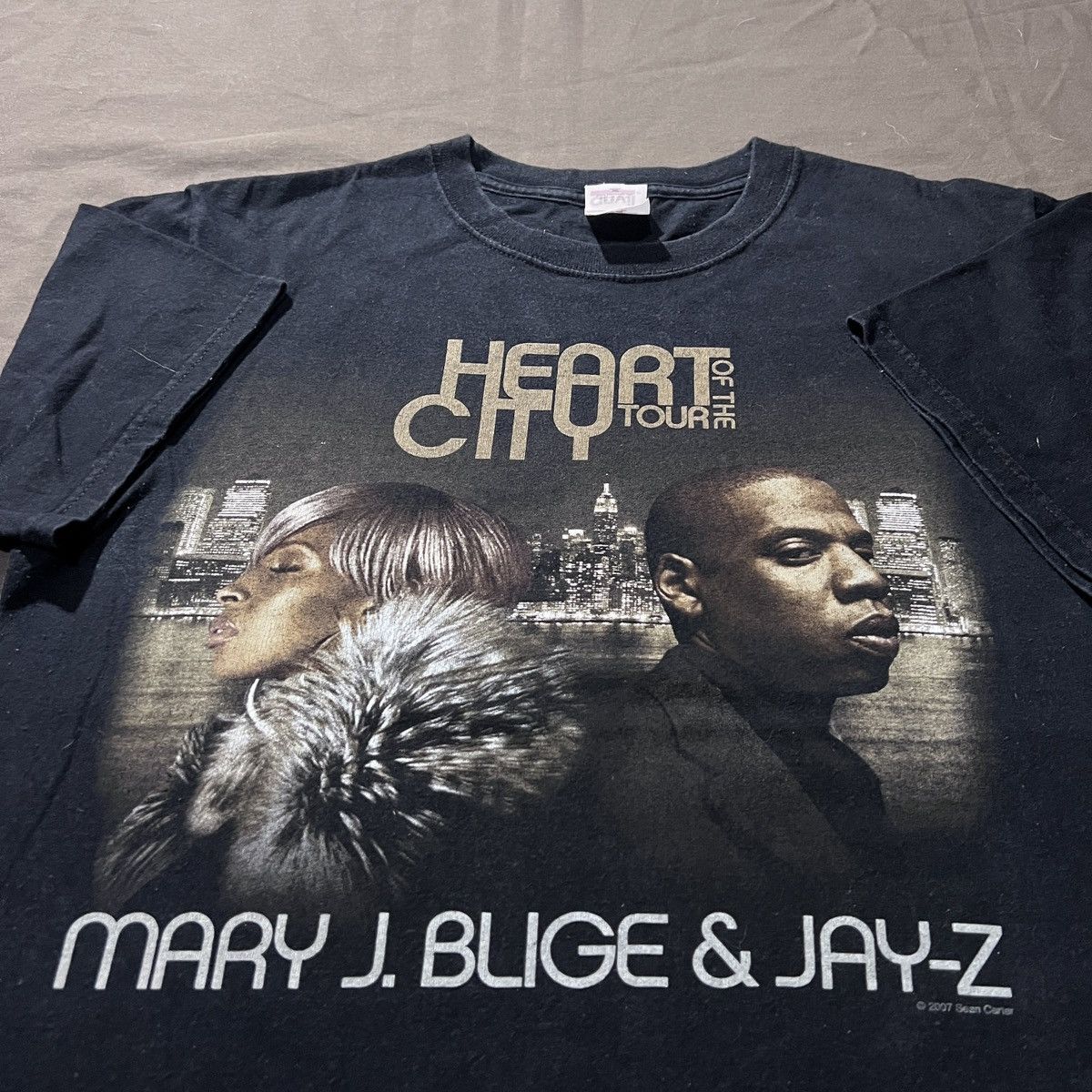 Rap Tees Vintage Y2K Mary J. Blige & Jay-Z Tour Tee R&B hiphop soul Size US M / EU 48-50 / 2 - 1 Thumbnail