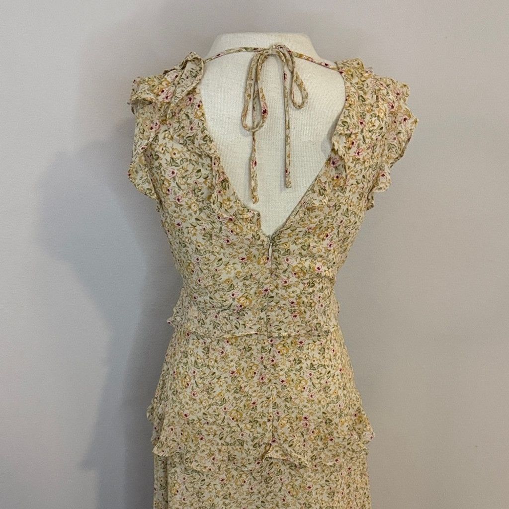 Other Astr Allie Floral Ruffle dress Size S / US 4 / IT 40 - 8 Thumbnail