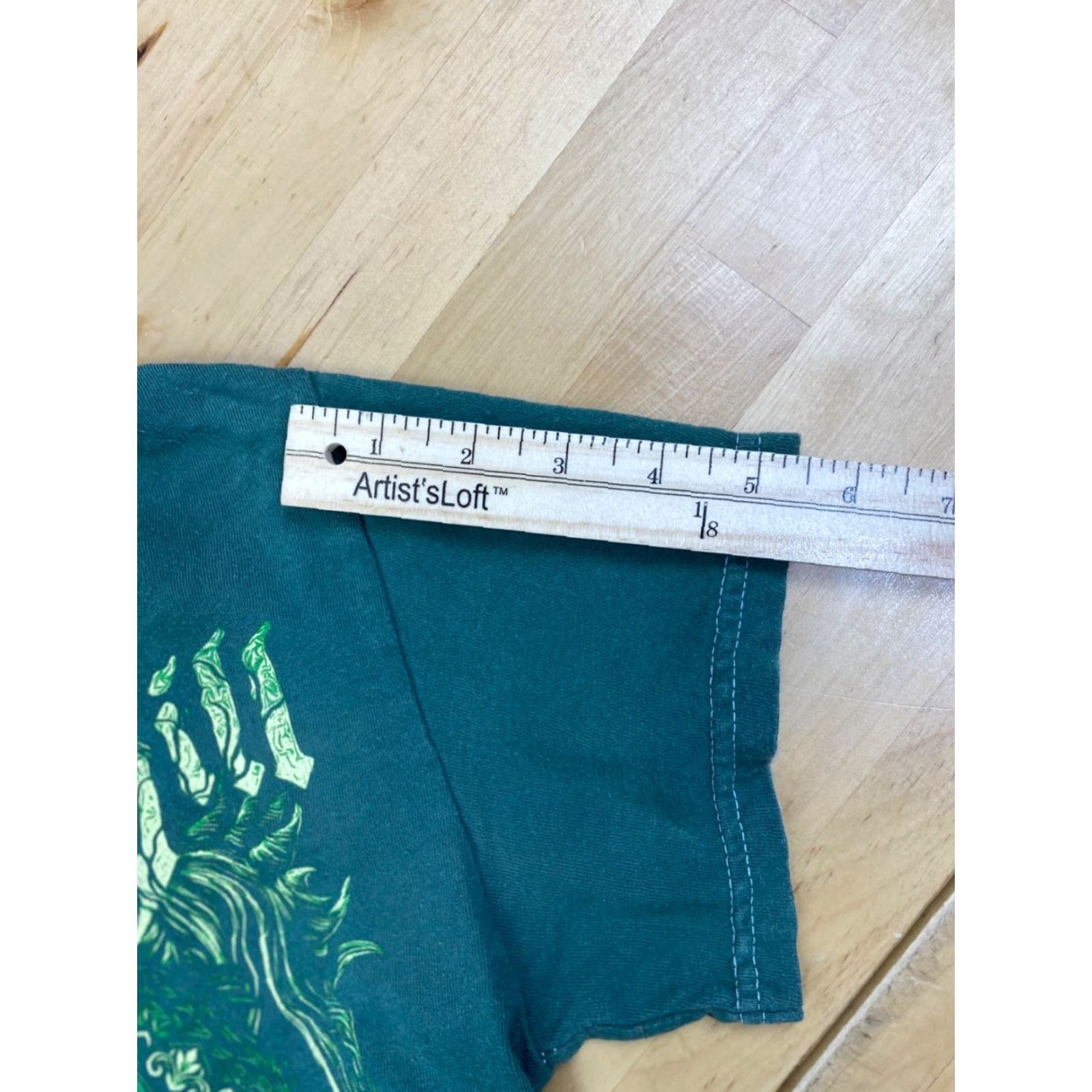 Vintage Cypress Hills T Shirt Mens S Green Hip Hop 90s Skull Rap Size US S / EU 44-46 / 1 - 6 Thumbnail
