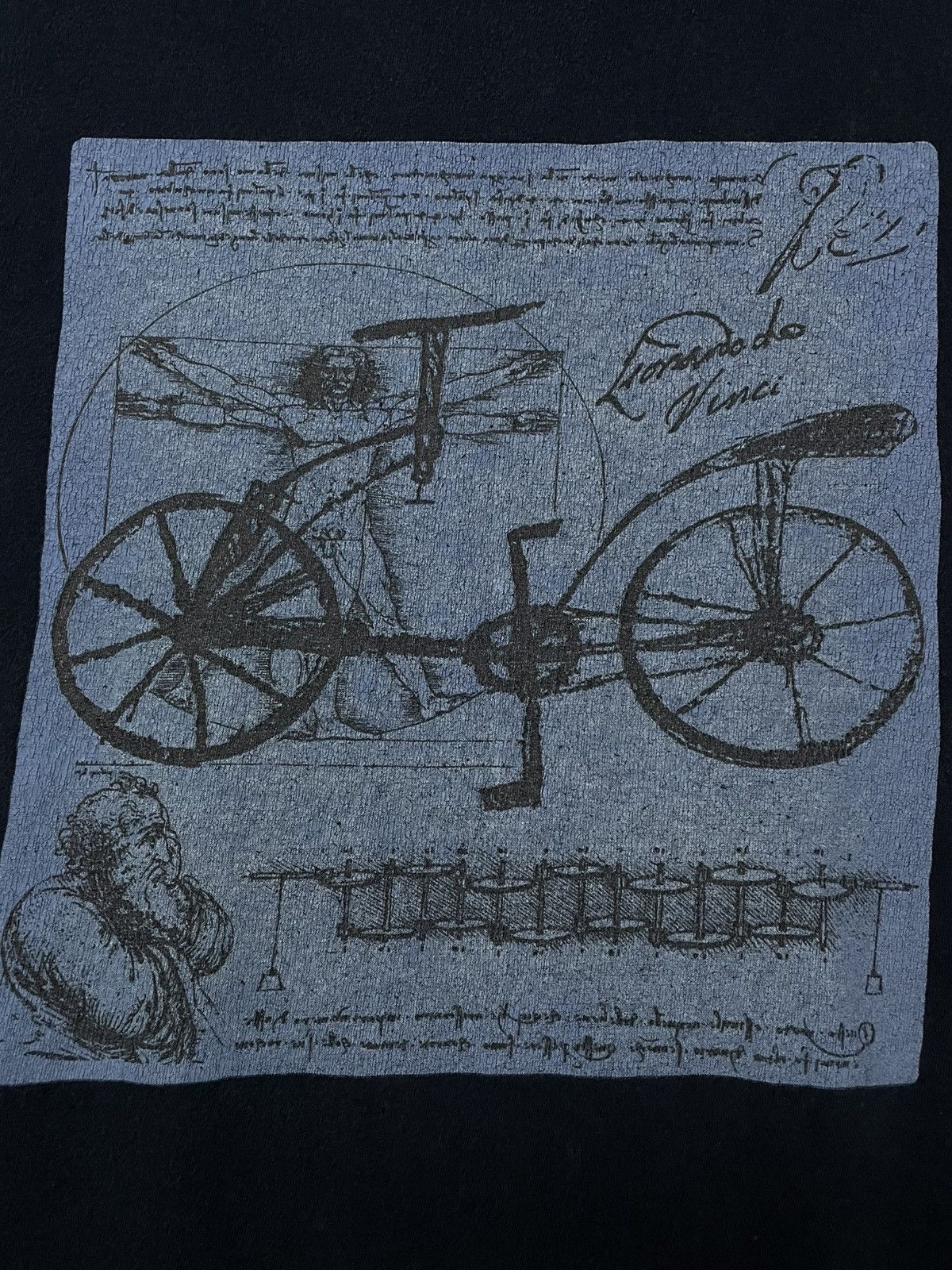 Vintage Vintage 1990s Art Designer Leonardo Da Vinci Italian Painter Size US L / EU 52-54 / 3 - 6 Thumbnail