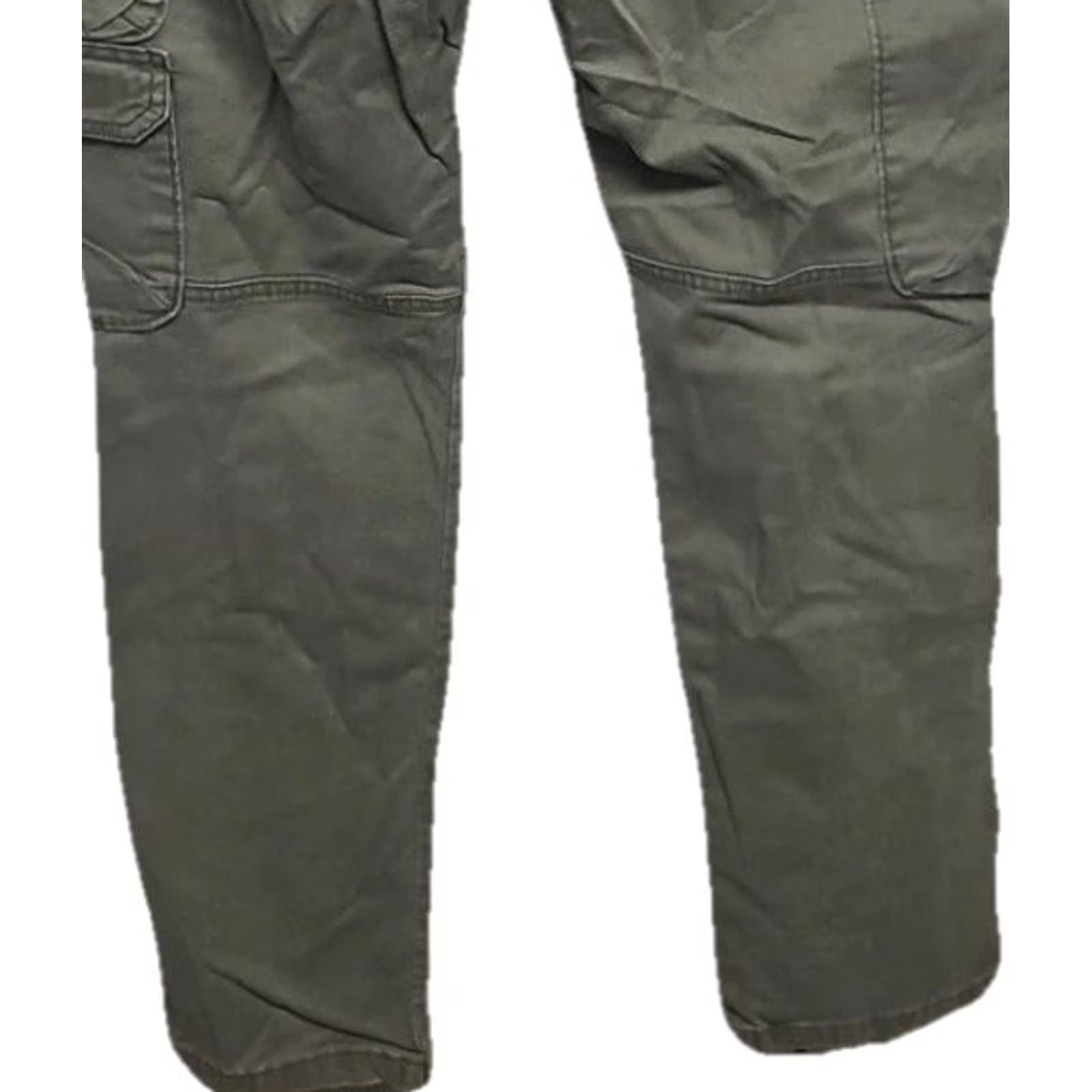 Wrangler Wrangler Cargo Pants Men Olive Green Slim Tapered Army Military Flat Front 30in Inseam 29in Pocket Cotton Twill Reserved Regular Size Type Pants Size US 30 / EU 46 - 7 Thumbnail