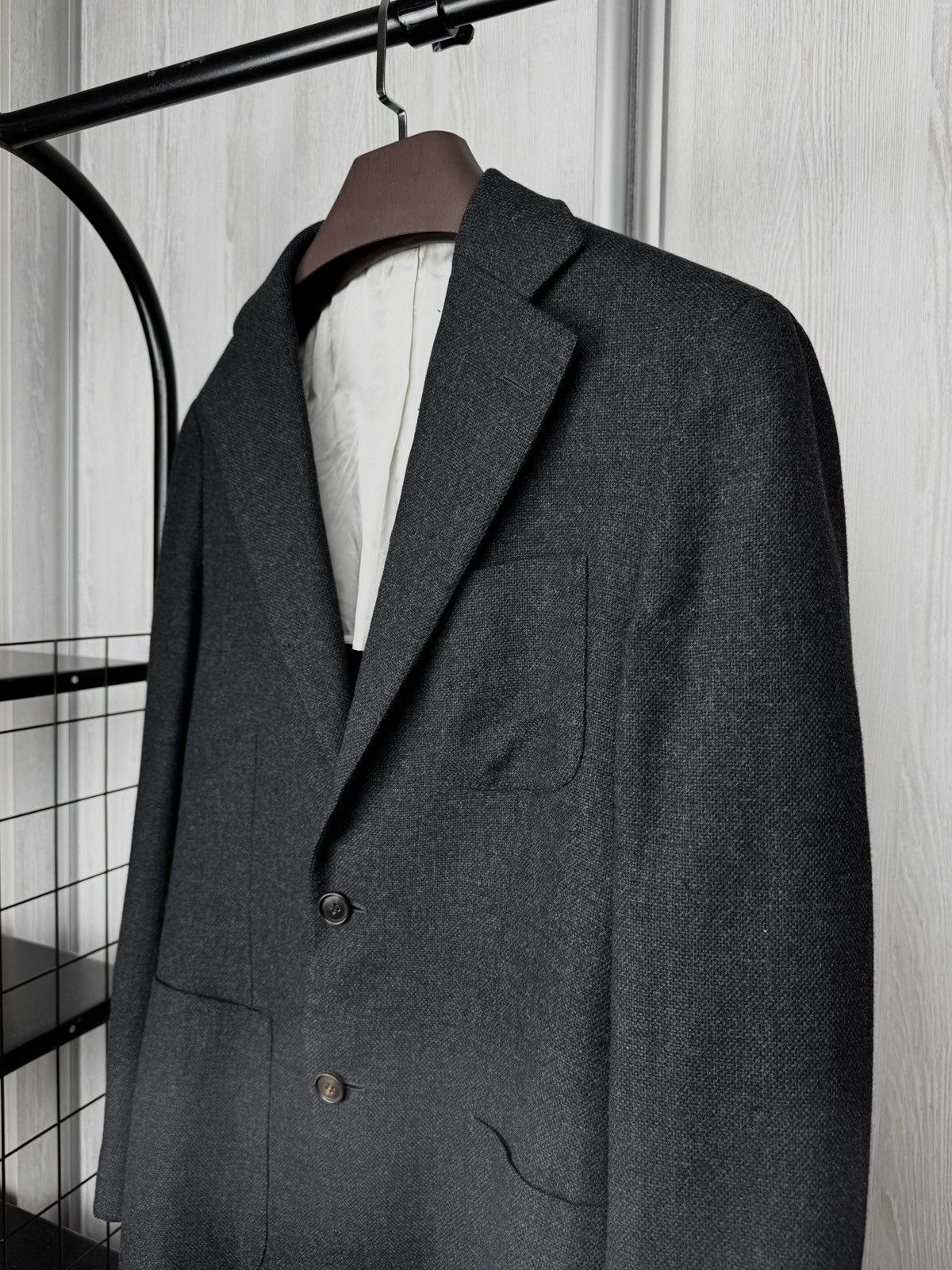 Suitsupply Suitsupply Hudson HL Wool Cashmere 2 button unlined blazer Size 40R - 4 Thumbnail