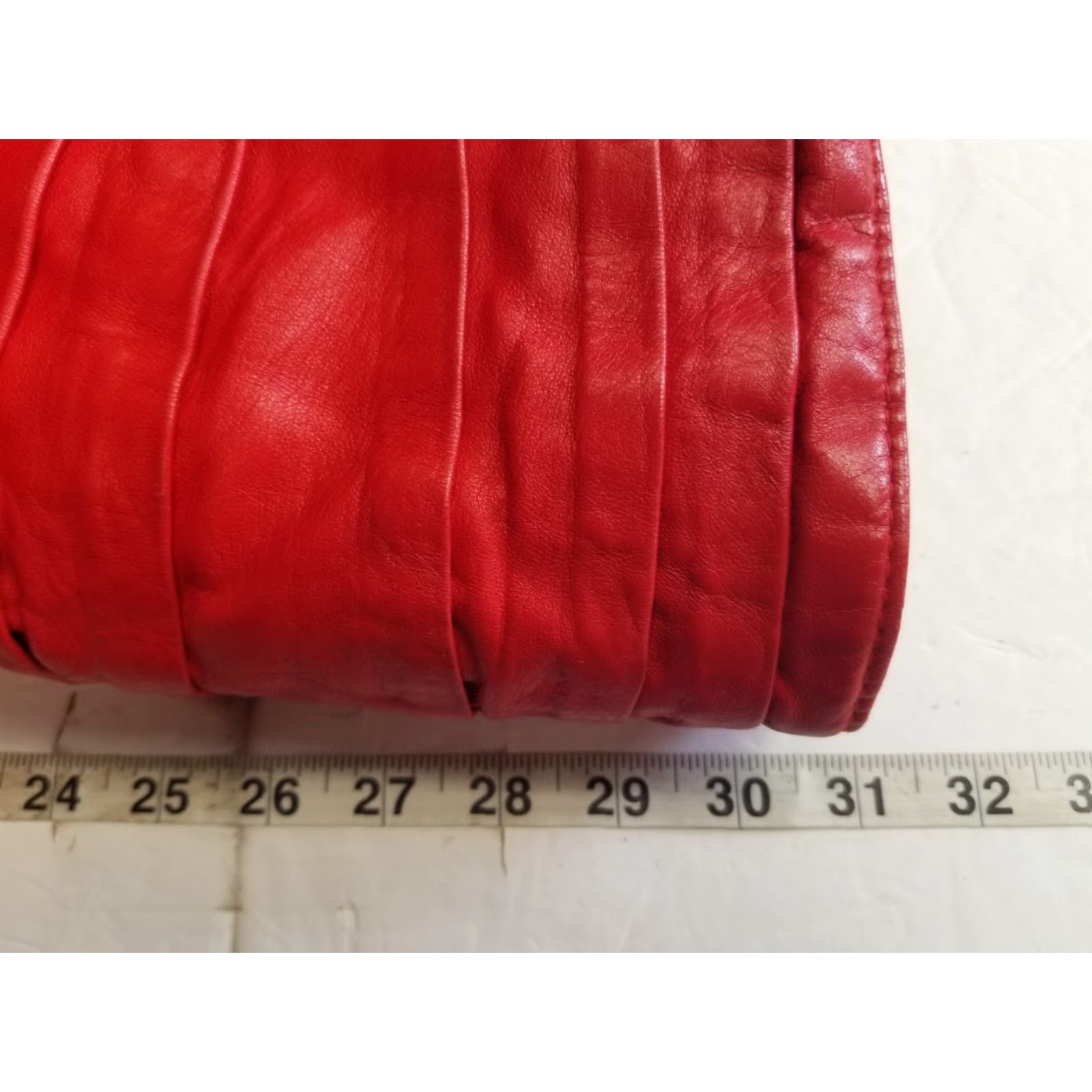 Vintage VINTAGE Giotti Leather Jacket Women 44 Red Made in Italy 90s Style Basic Jacket Size M / US 6-8 / IT 42-44 - 6 Thumbnail