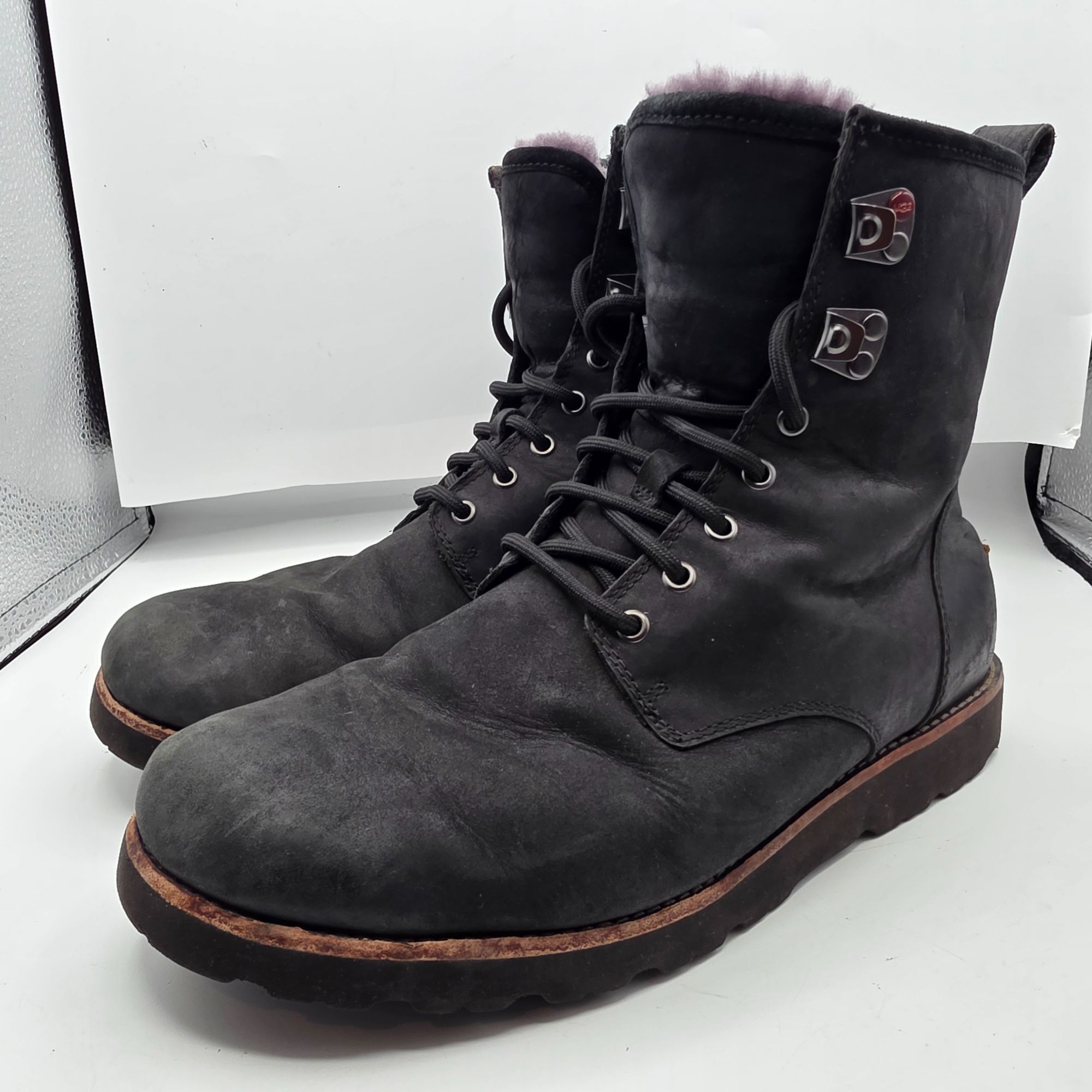 Ugg UGG Hannen TL Mens Waterproof Black Boots Size 9 Durable Sty Size US 9 / EU 42 - 4 Thumbnail