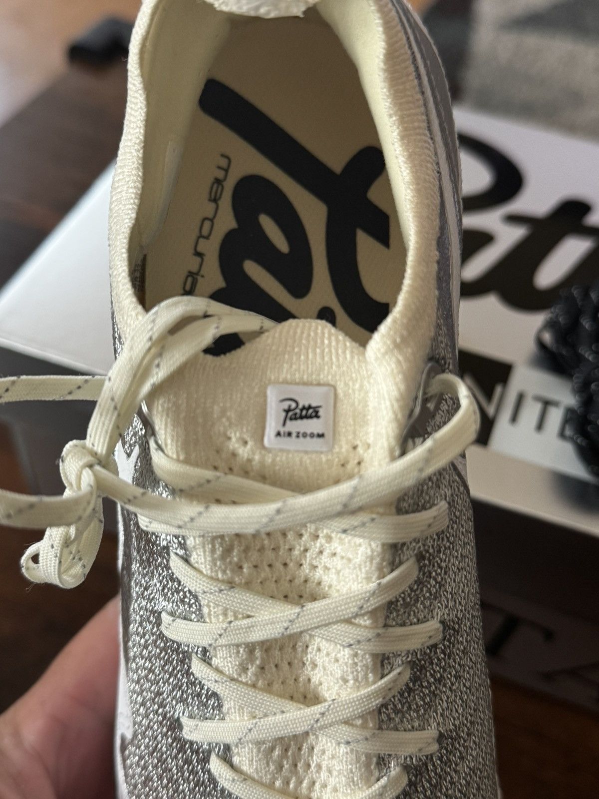Nike × Patta Patta × Nike Mercurial Vapor 16 Elite IQ3365 001 Size US 7.5 / EU 40-41 - 12 Thumbnail