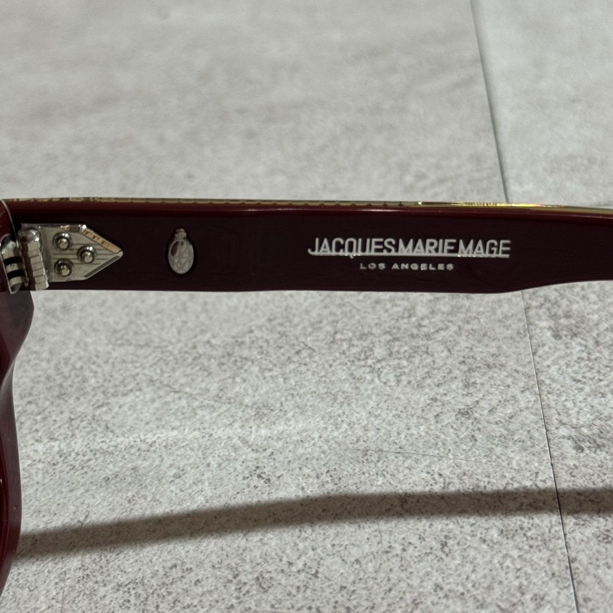 Jacques Marie Mage Jacques Marie Mage EPOXY Collection Dealan Sunglasses Size ONE SIZE - 8 Thumbnail