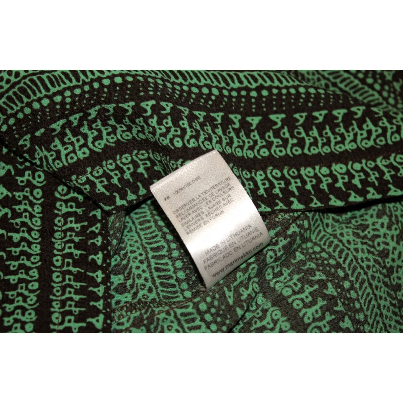 Marimekko Marimekko Finland womens dress Size 40 Green Size S / US 4 / IT 40 - 8 Thumbnail