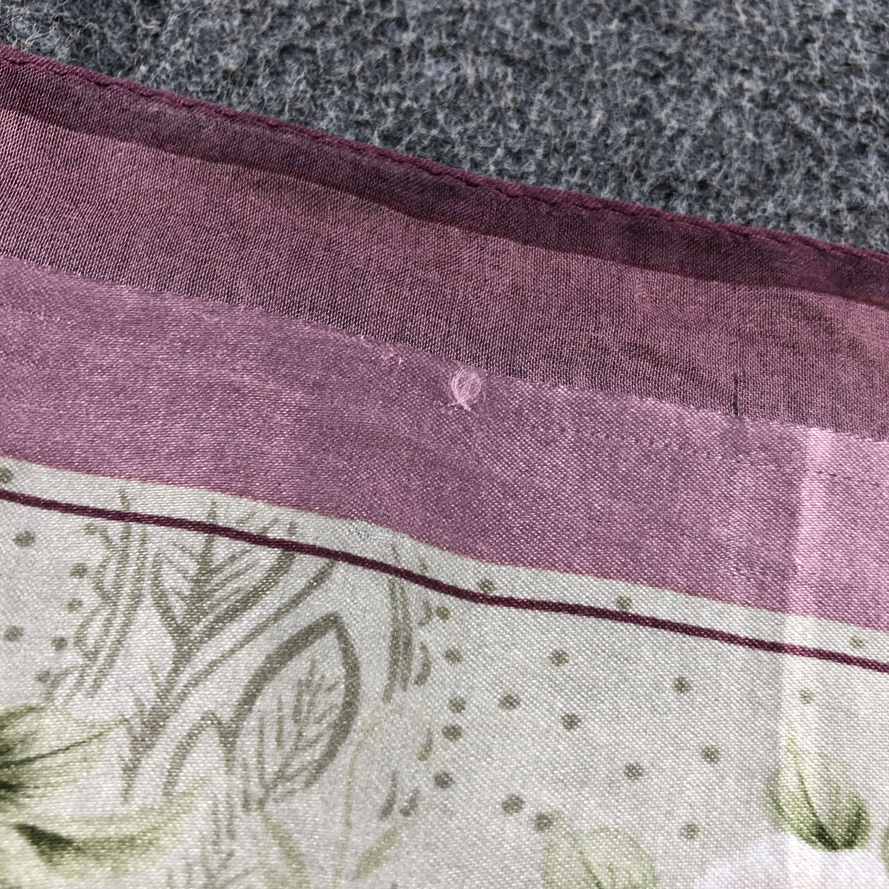 Japanese Brand Jun Ashida Floral Silk Scarf M1125 Size ONE SIZE - 12 Thumbnail