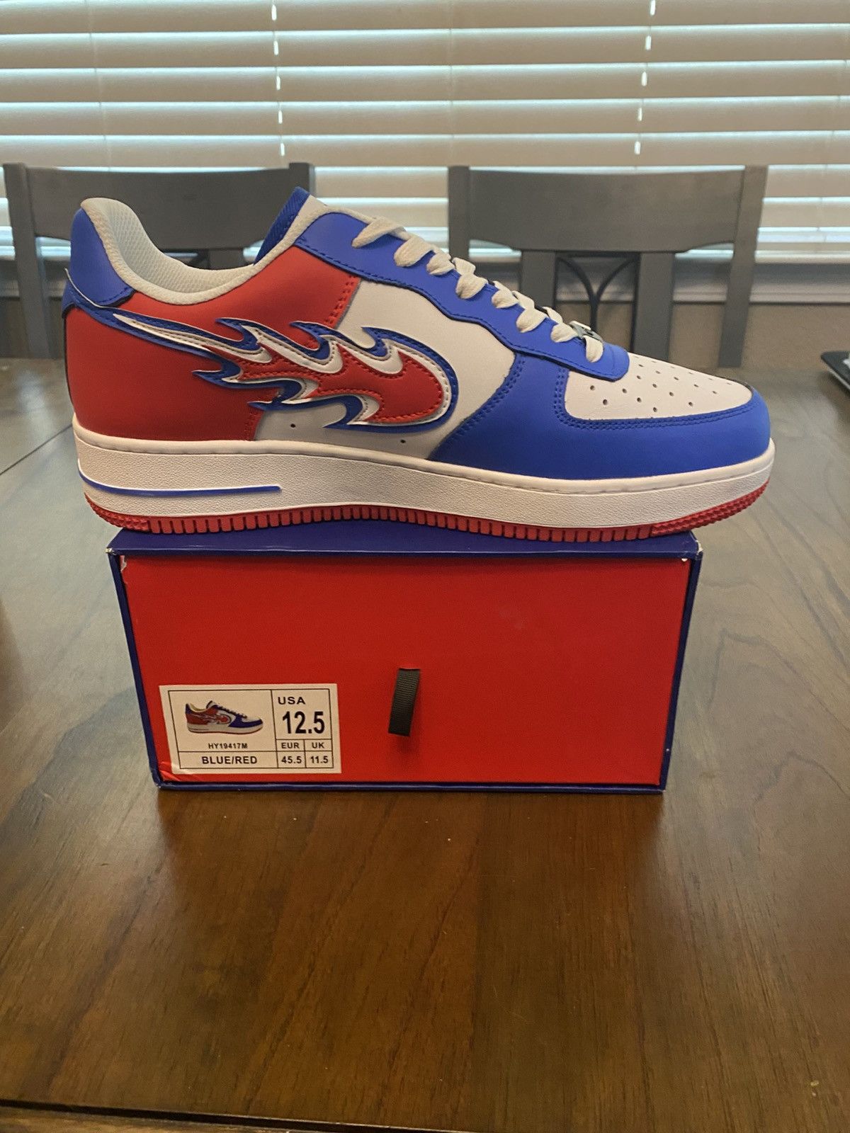 Designer Custom Designer NAF 4th of July edition Size US 12.5 / EU 45-46 - 1 Thumbnail