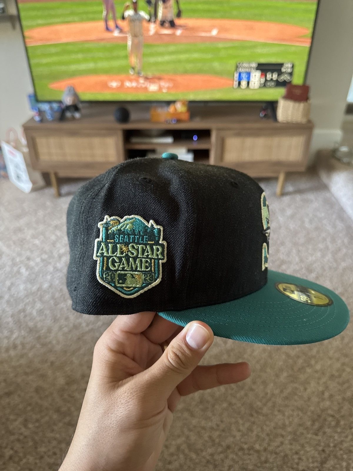 New Era Mariners Fitted New Era Cap Size ONE SIZE - 2 Thumbnail
