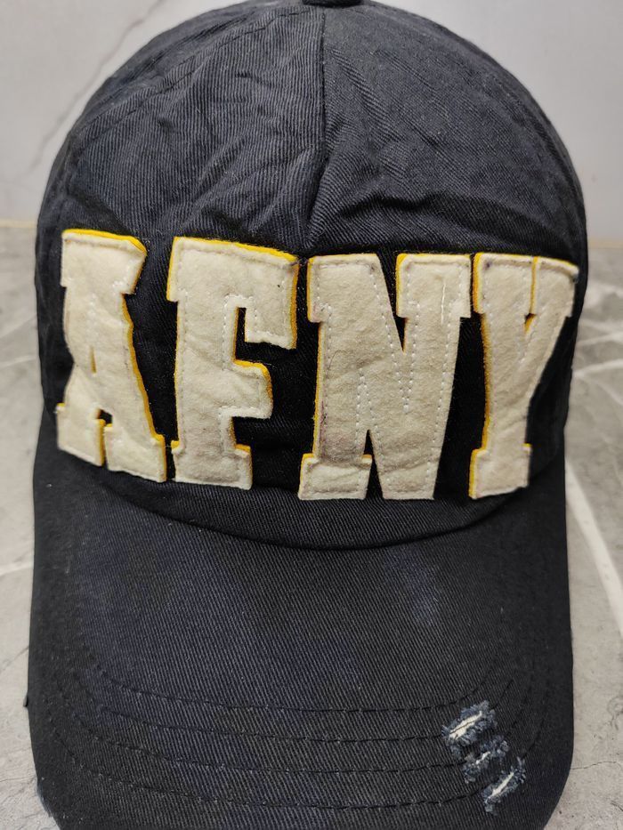 Japanese Brand Vintage AFNY Distressed Style Cap Hat Size ONE SIZE - 3 Thumbnail