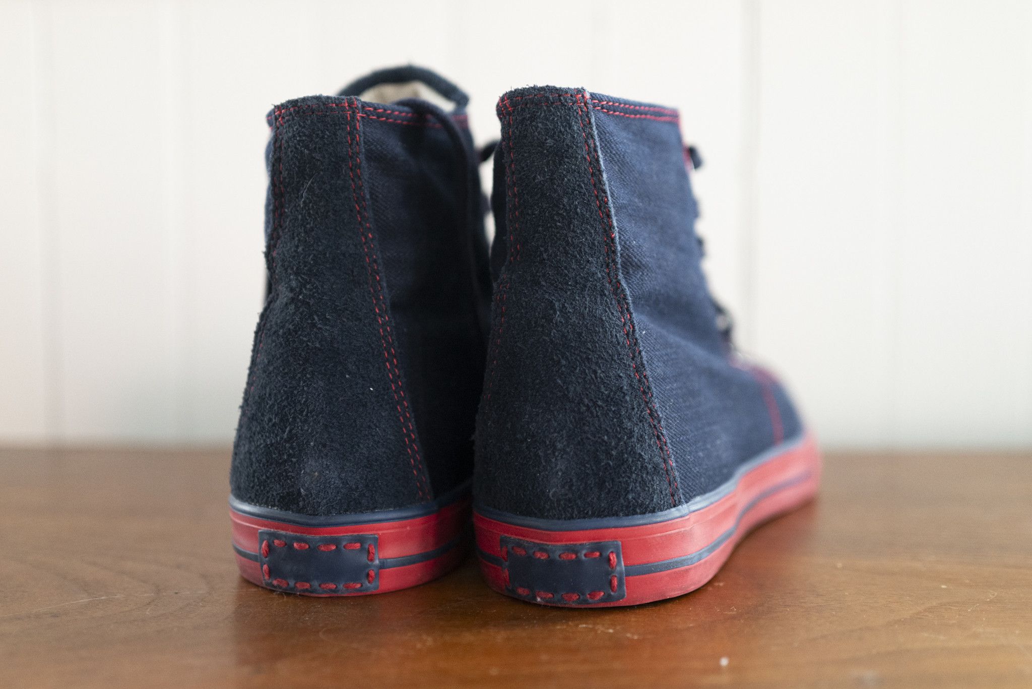 Visvim VISVIM JAIPUR HI DENIM SNEAKERS SZ 9 NIB Size US 9 / EU 42 - 7 Thumbnail