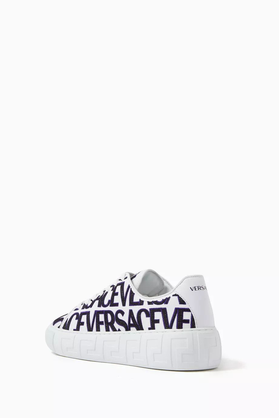 Versace o1y0226 Low-Top Sneakers in White/Black Size US 5.5 / IT 35.5 - 2 Thumbnail