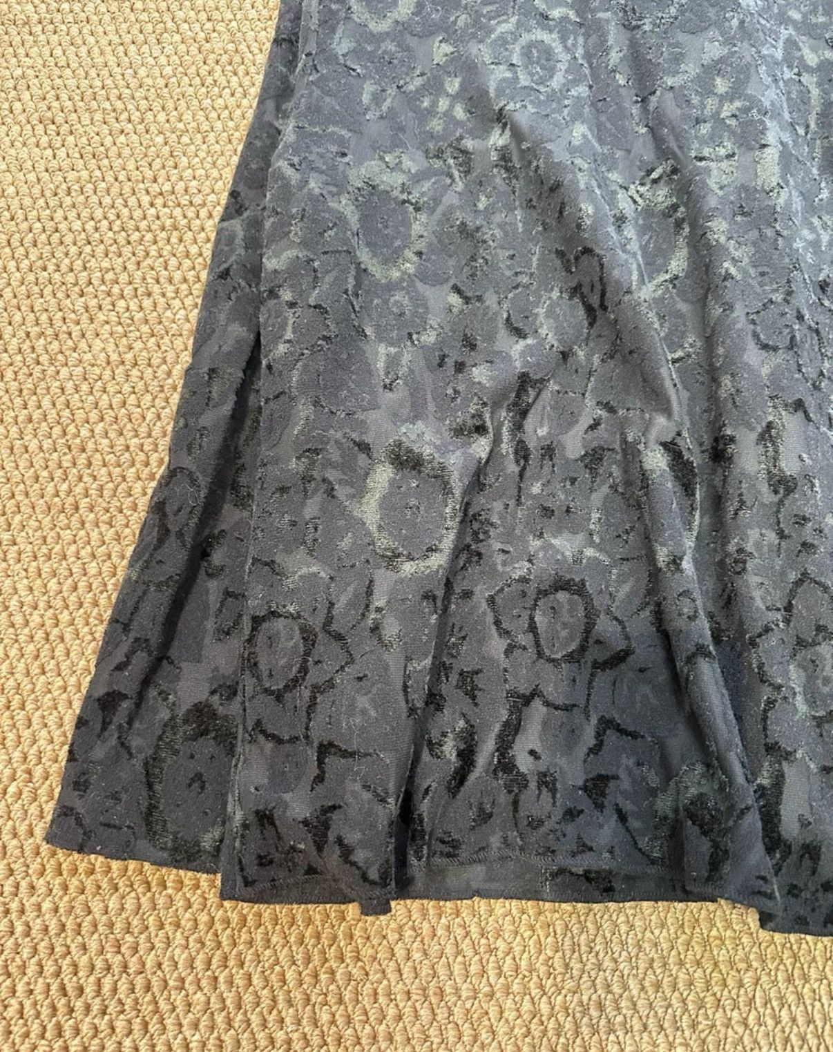 Comme des Garcons COMME des GARÇONS Black Velvet Jacquard Jacket K23 Size S / US 4 / IT 40 - 8 Thumbnail