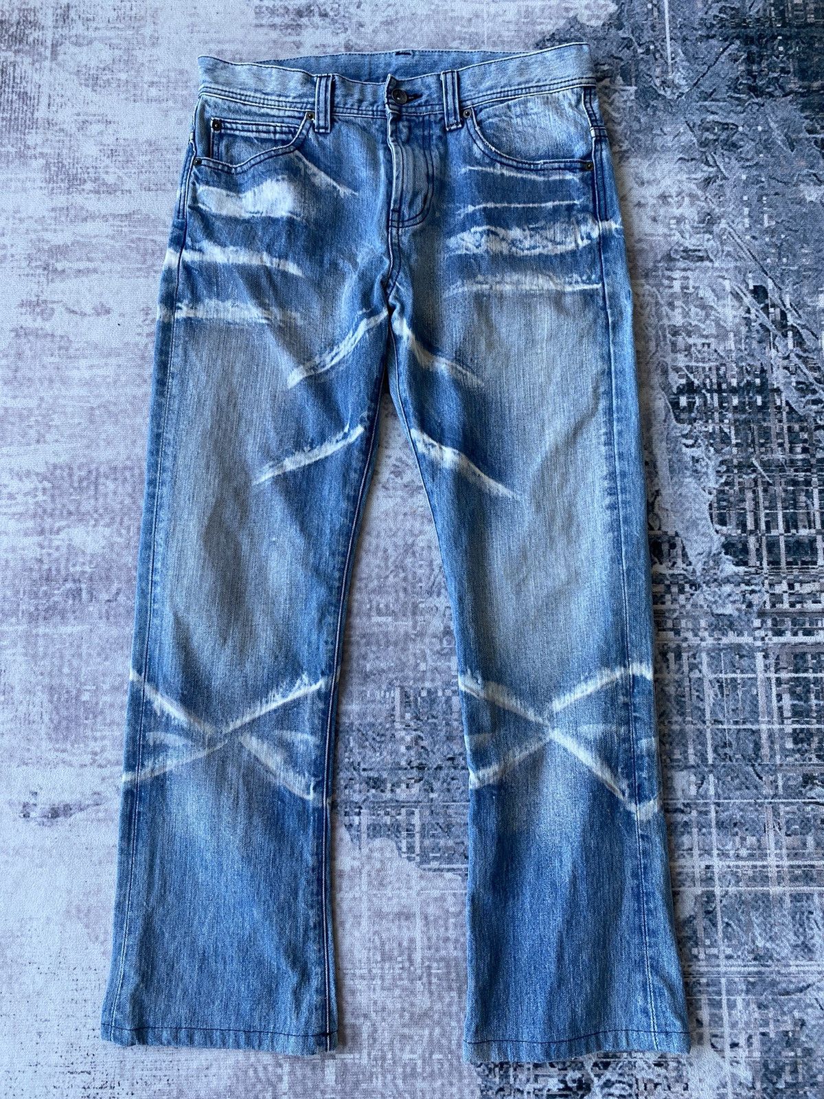 In The Attic × Japanese Brand × semanticdesign Semantic Design Bleach Denim Size US 32 / EU 48 - 1 Thumbnail