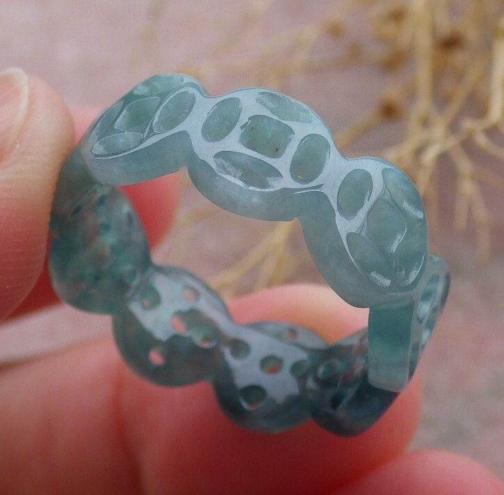 Other 108627 VS Certified JADE Jadeite Green RING Coin NO 8 Size ONE SIZE - 2 Thumbnail