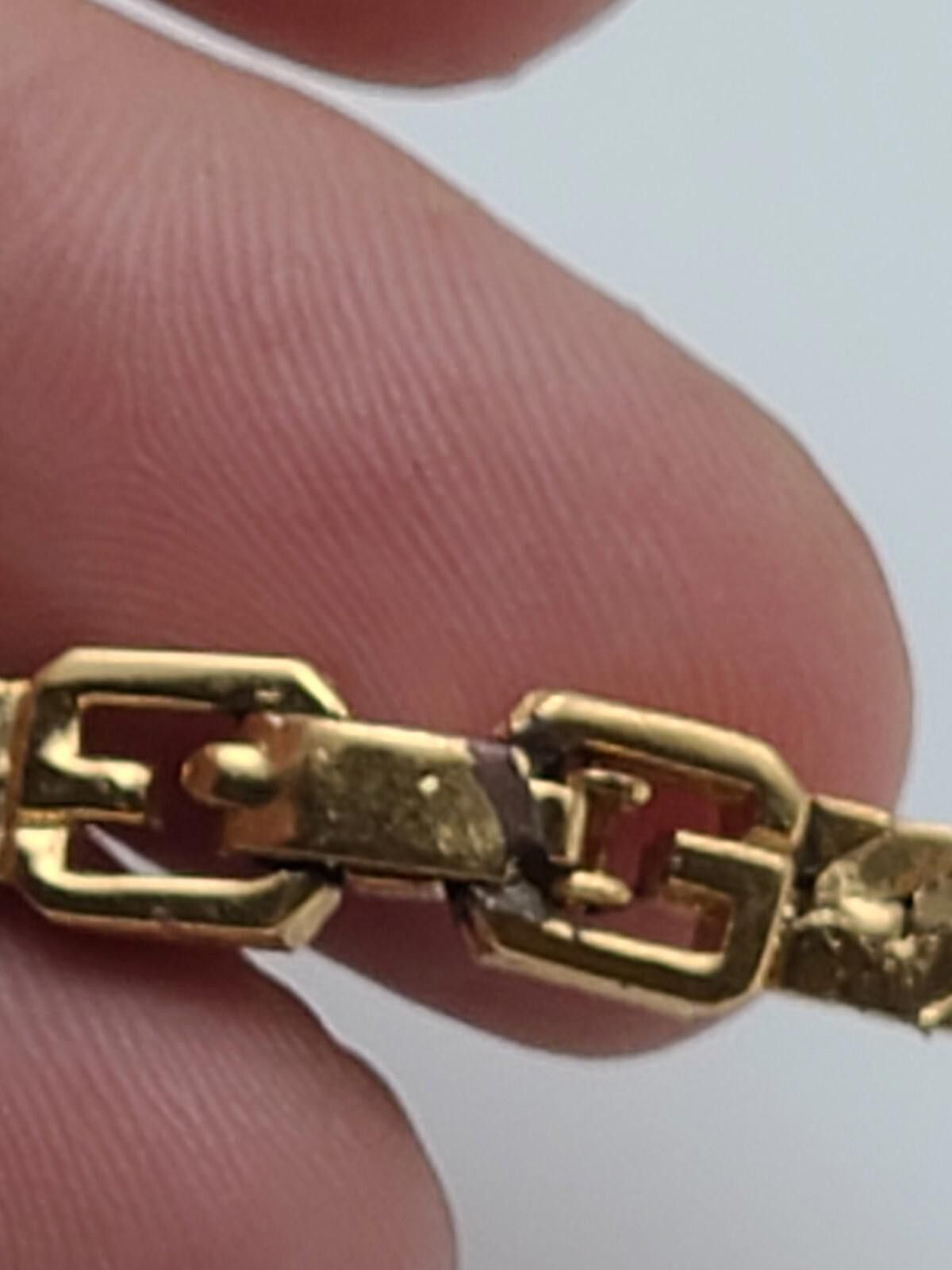 Givenchy Vintage Givenchy GoldTone Necklace W Crystal Accents 16.5 In Size ONE SIZE - 8 Thumbnail