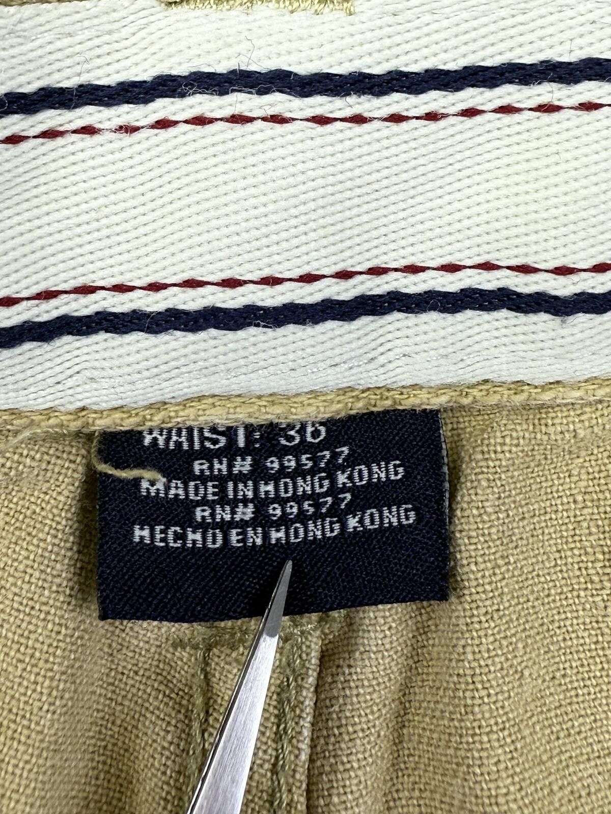 American Eagle Outfitters American Eagle Baggy Khaki Men's Shorts Size US 34 / EU 50 - 5 Thumbnail