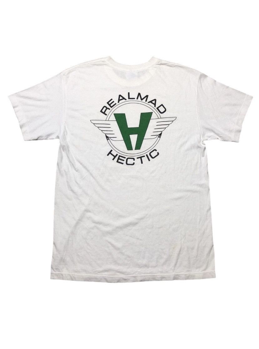 realmad HECTIC 2001 Hectic Wing logo tee Size US L / EU 52-54 / 3 - 2 Thumbnail