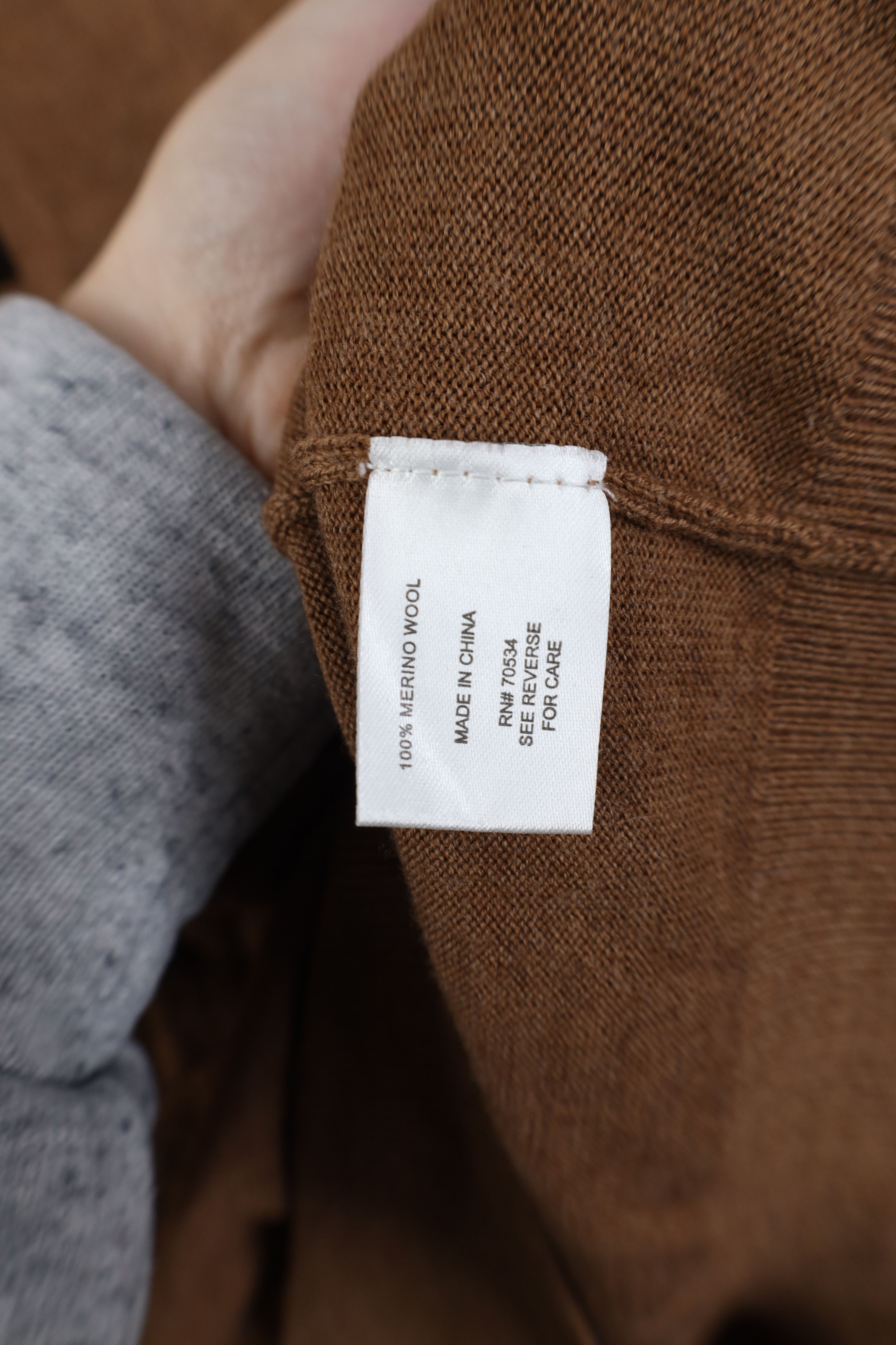 Orvis Vintage Orvis Merino Wool 1/4 Half Zip Pullover Sweater Size US XL / EU 56 / 4 - 10 Thumbnail