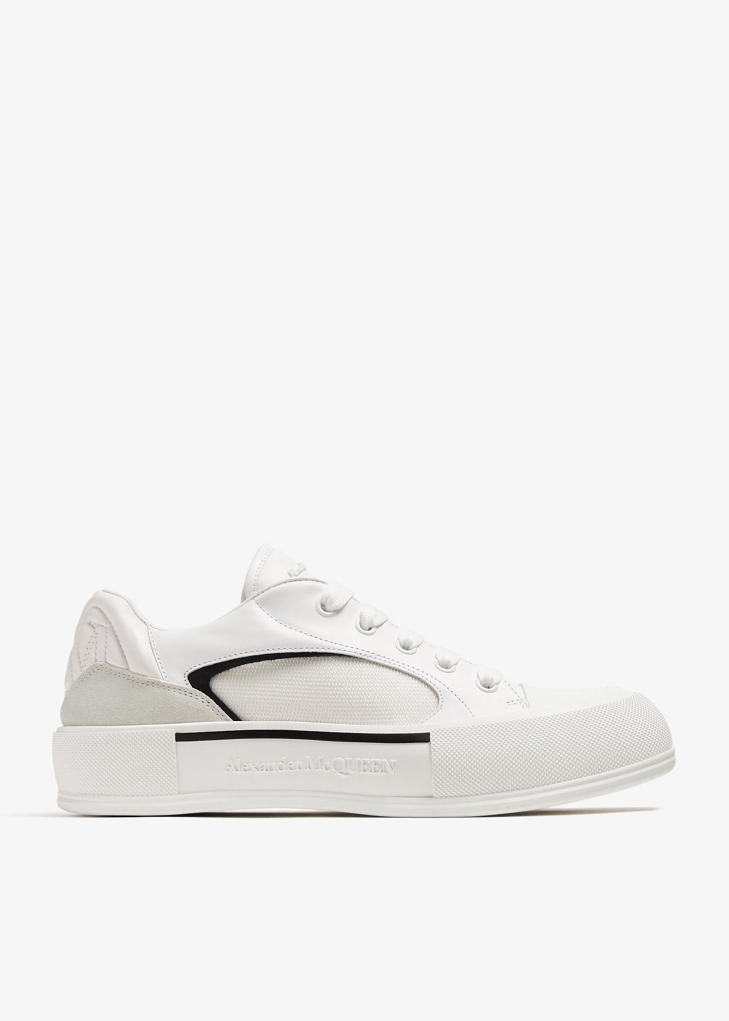 Alexander McQueen o1y1024 Low-Top Sneakers in White Size US 10 / EU 43 - 2 Thumbnail