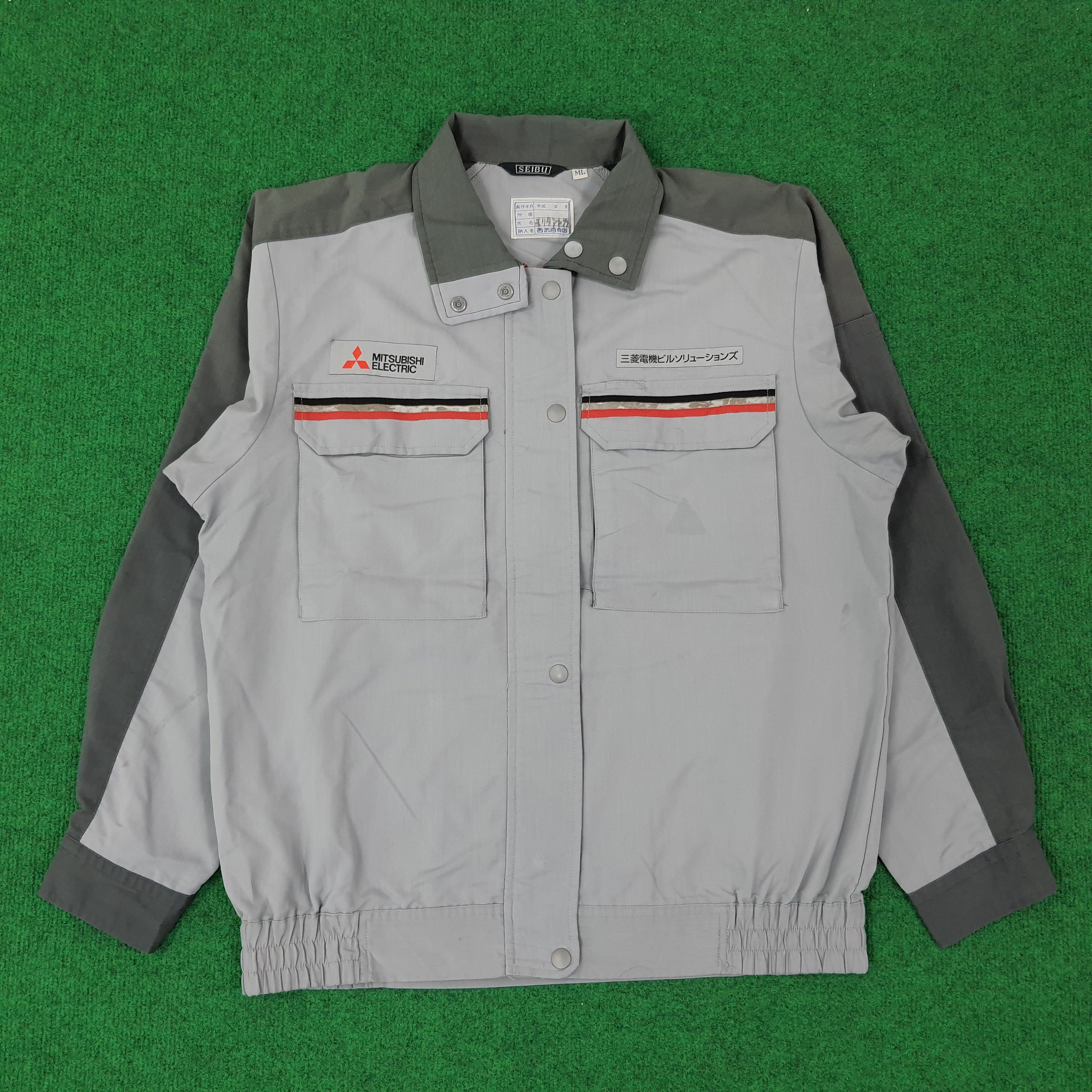 Japanese Brand Vintage Mitsubishi Japan Motorsports Racing Jacket C243N31 Size US M / EU 48-50 / 2 - 3 Thumbnail