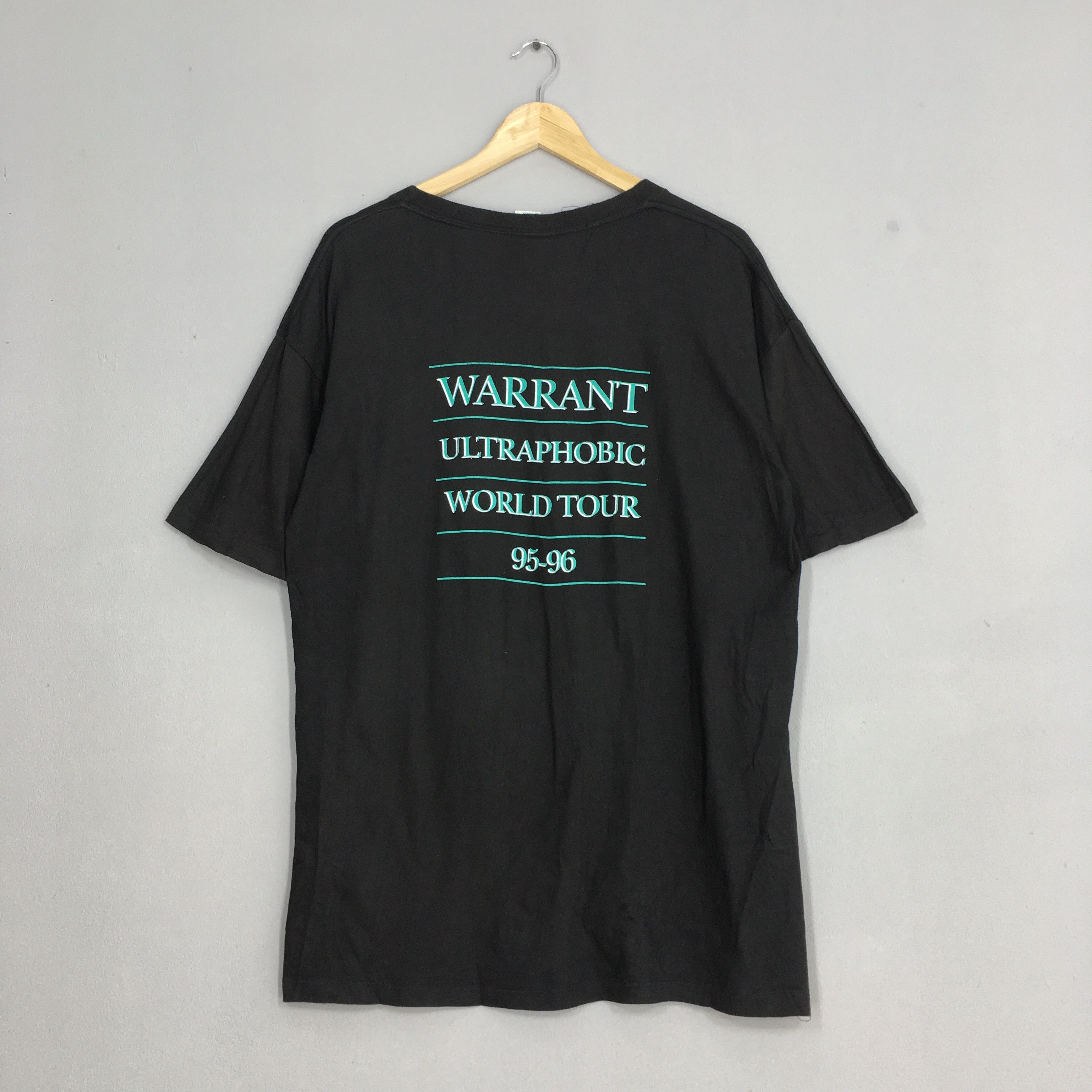 Band Tees × Vintage Vintage Warrant Hard Rock Concert T Shirt Xlarge Size US XL / EU 56 / 4 - 7 Thumbnail