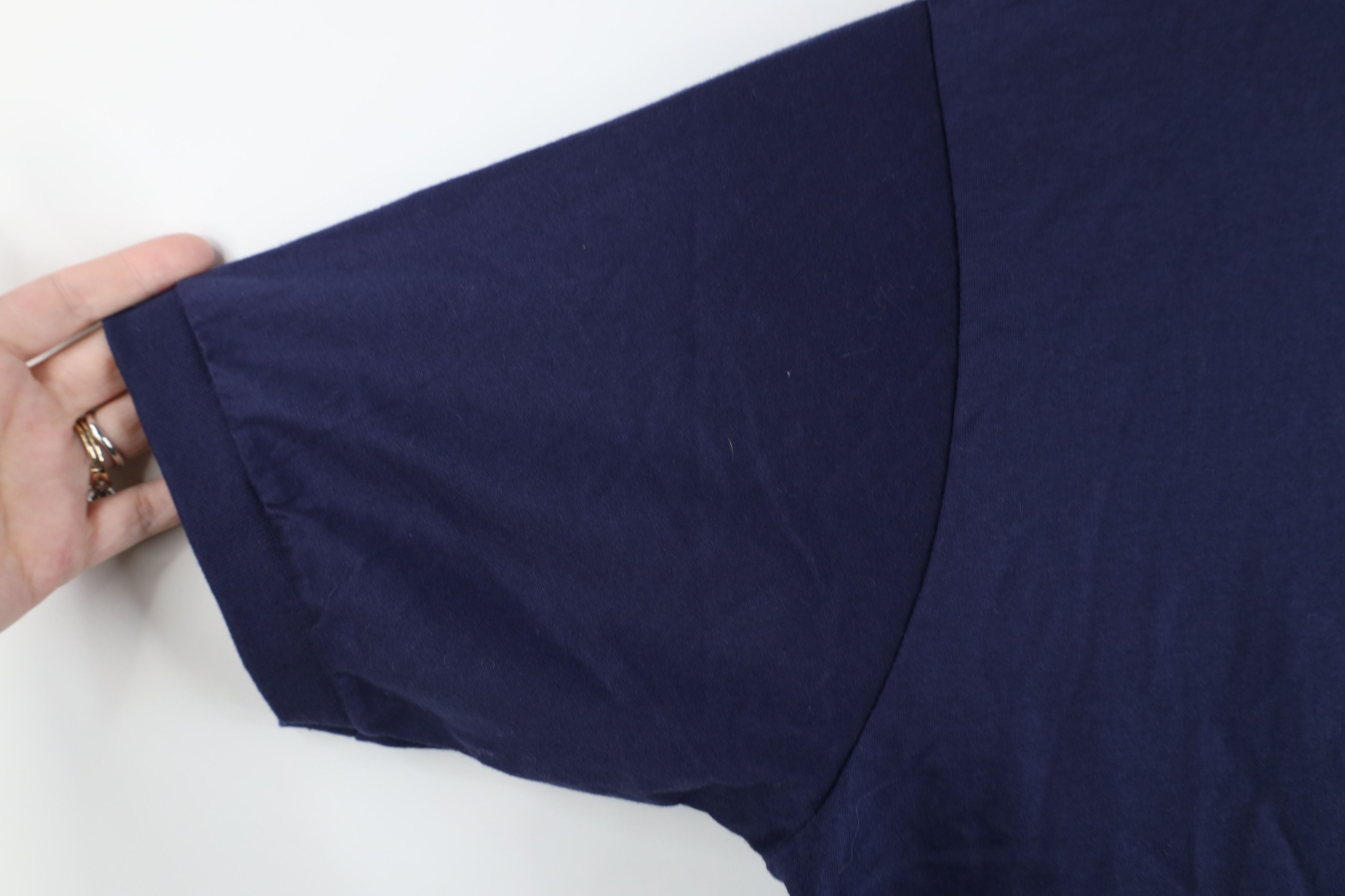 Vintage Vintage 70s Streetwear Collared Golf Polo Shirt Blue USA Size US L / EU 52-54 / 3 - 7 Thumbnail