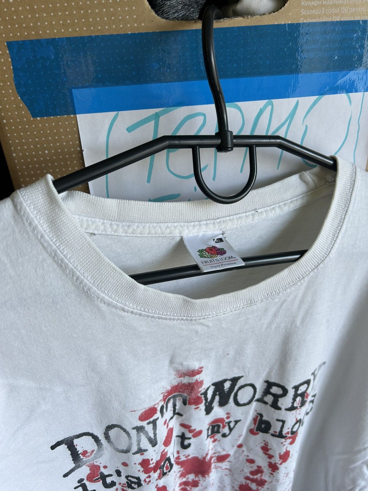 Fruit Of The Loom Vintage Merch 90s FOTL T-shirt Unisex Graphic Printed Sz XL Size US XL / EU 56 / 4 - 8 Thumbnail