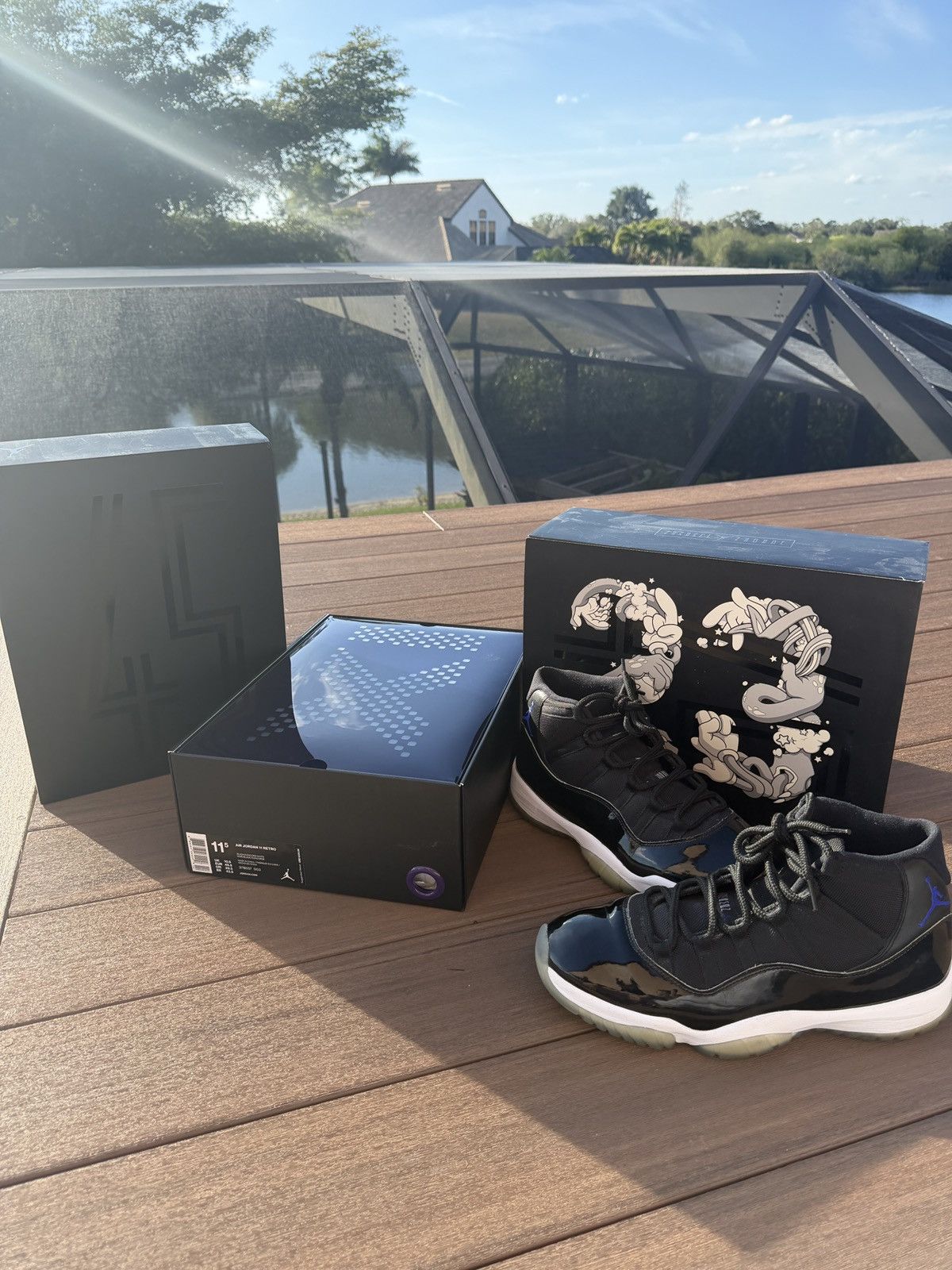 Jordan Brand Air Jordan 11 Retro Space Jam 2016 Size US 11.5 / EU 44-45 - 1 Thumbnail