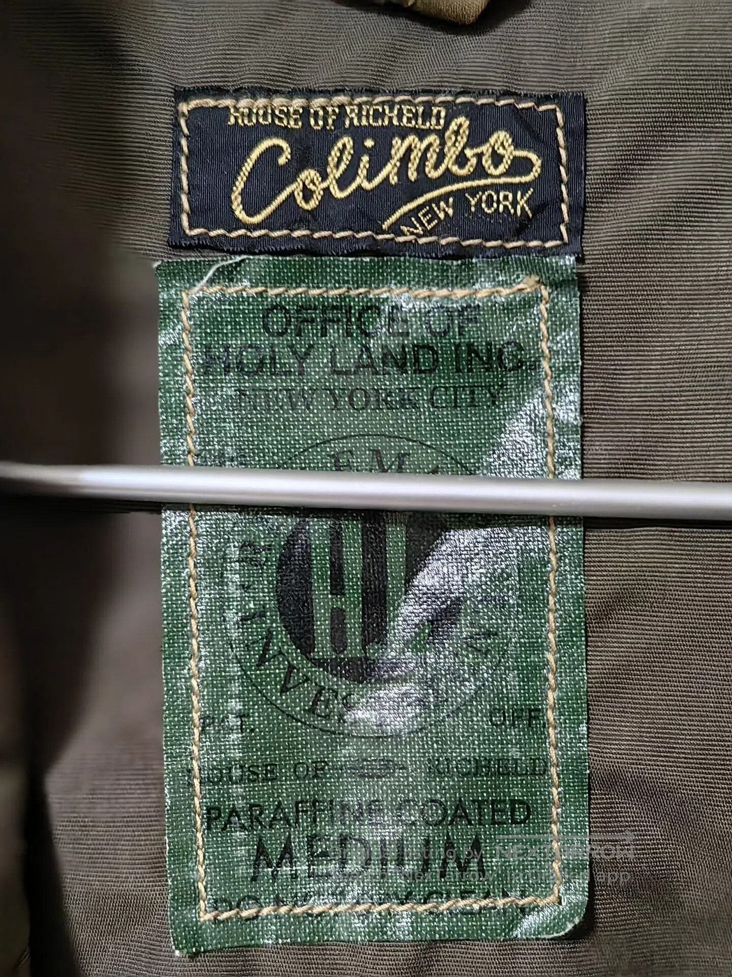 COLIMBO Colimbo Layered Hunting Trench Coat. Size US M / EU 48-50 / 2 - 3 Thumbnail