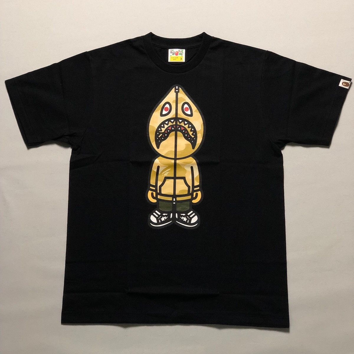 Bape Color Camo Classic Milo Shark Tee Size US M / EU 48-50 / 2 - 5 Thumbnail