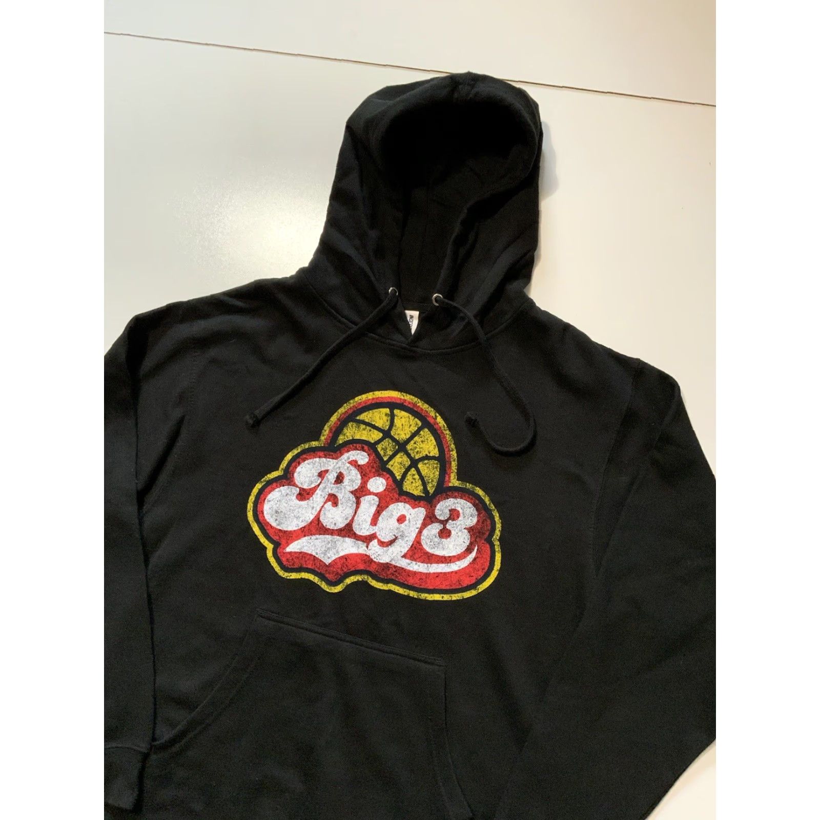 Vintage Big 3 Basketball Ice Cube 3 On 3 Independent Pullover Hoodie Mens M Black Sweatshirt Logo Sports Basketball Size US M / EU 48-50 / 2 - 3 Thumbnail
