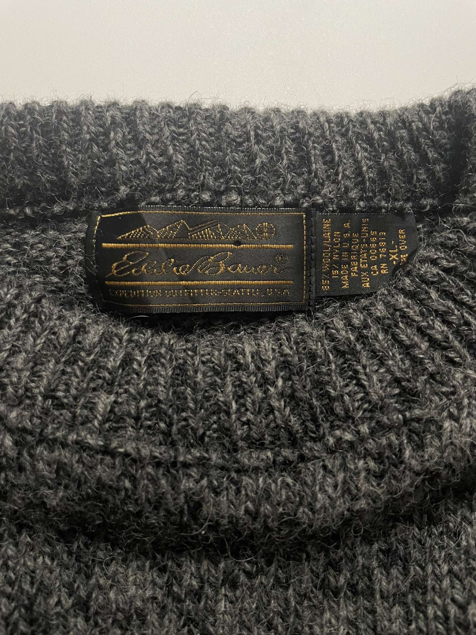 Eddie Bauer × Vintage Vintage Eddie Bauer Sweater Size US XL / EU 56 / 4 - 3 Thumbnail