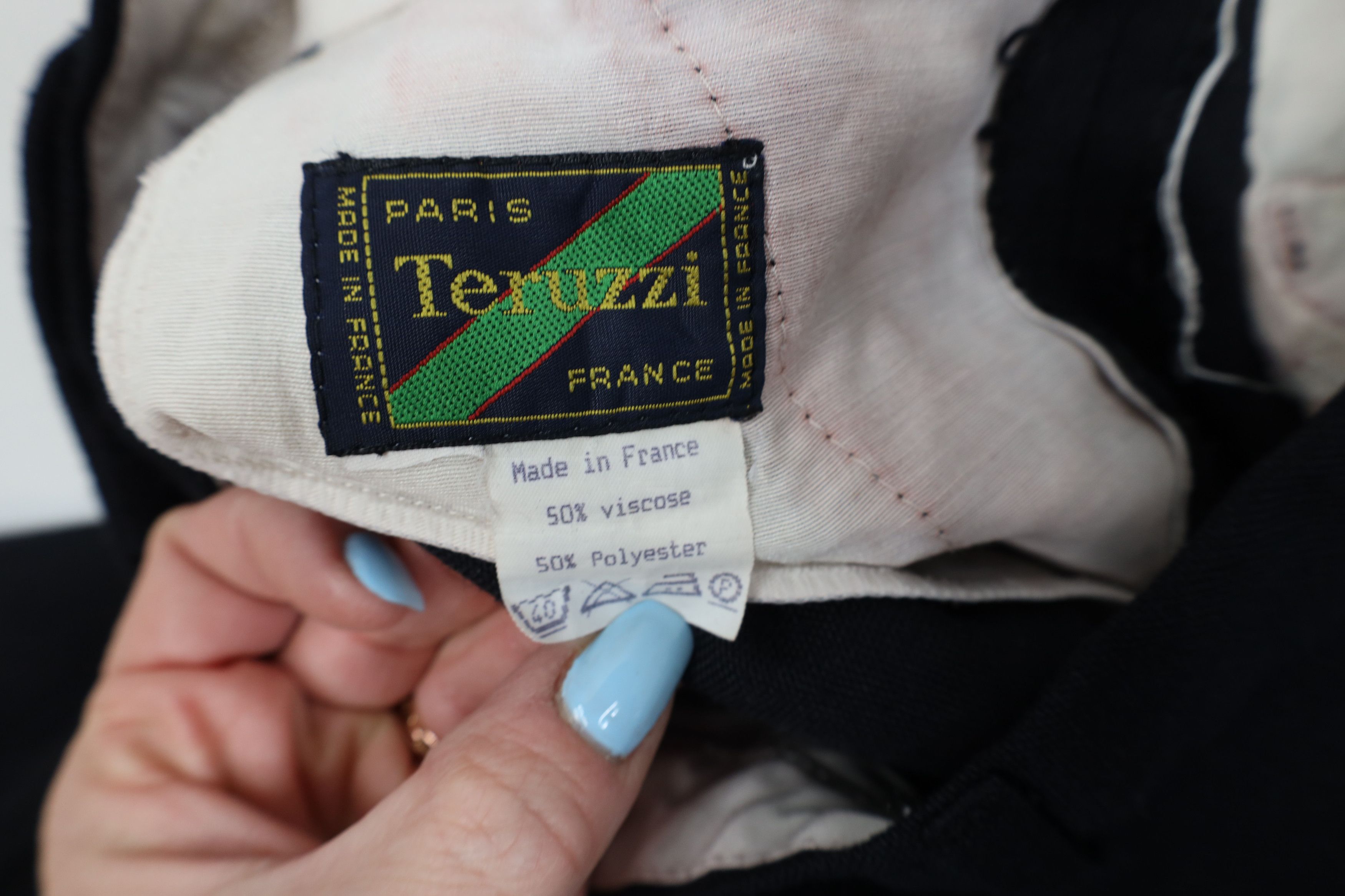 Vintage Vintage 70s Streetwear Knit Pleated Straight Leg Chino Pants Size US 30 / EU 46 - 9 Thumbnail