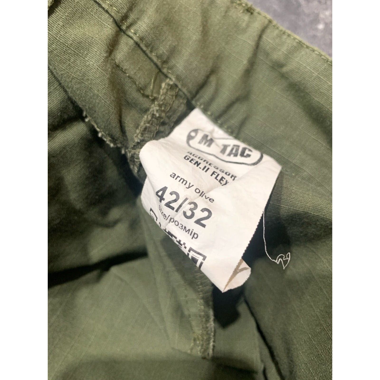 Olive M-TAC Aggressor Gen II Cargo Pants Men’s 42x32 Army Olive Green Tactical Utility Size US 42 / EU 58 - 7 Thumbnail