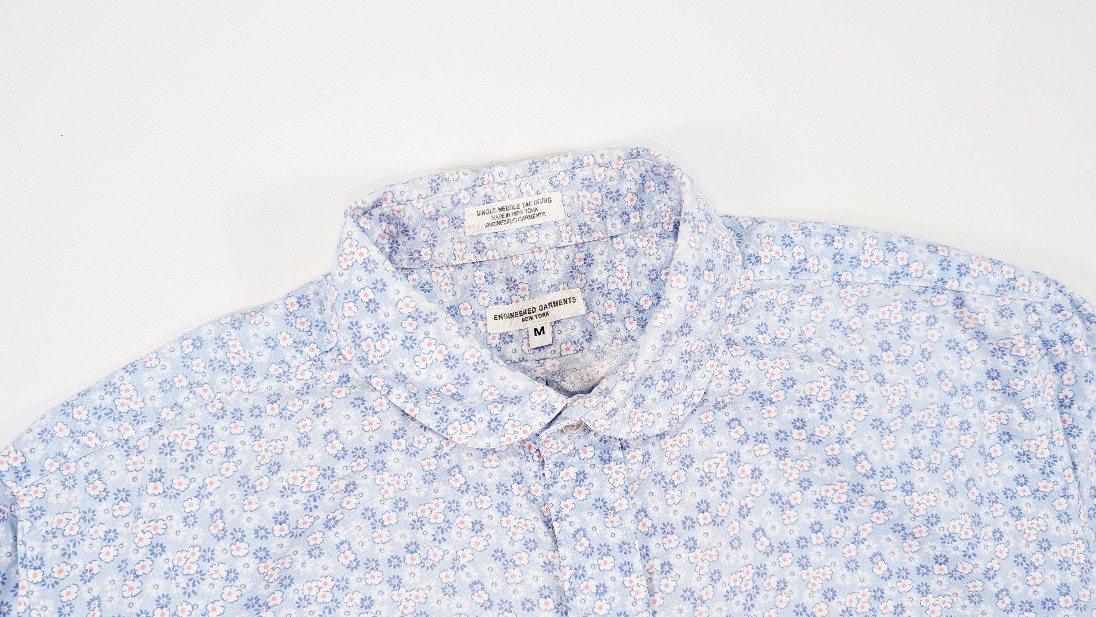 Engineered Garments Engineered Garments New York Multicolor Floral Cotton Shirt Size US M / EU 48-50 / 2 - 3 Thumbnail