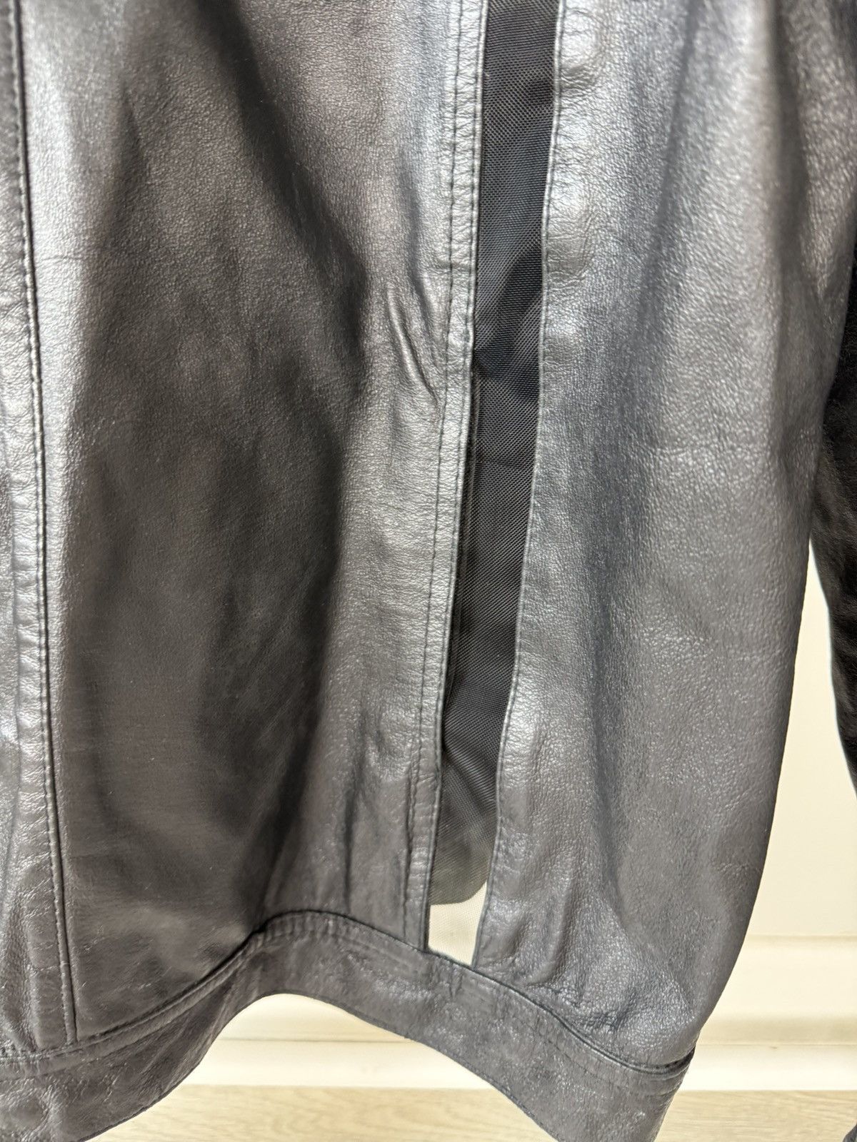 Versace × Versace Jeans Couture Versace Vintage leather Shirt Jacket Size US L / EU 52-54 / 3 - 5 Thumbnail