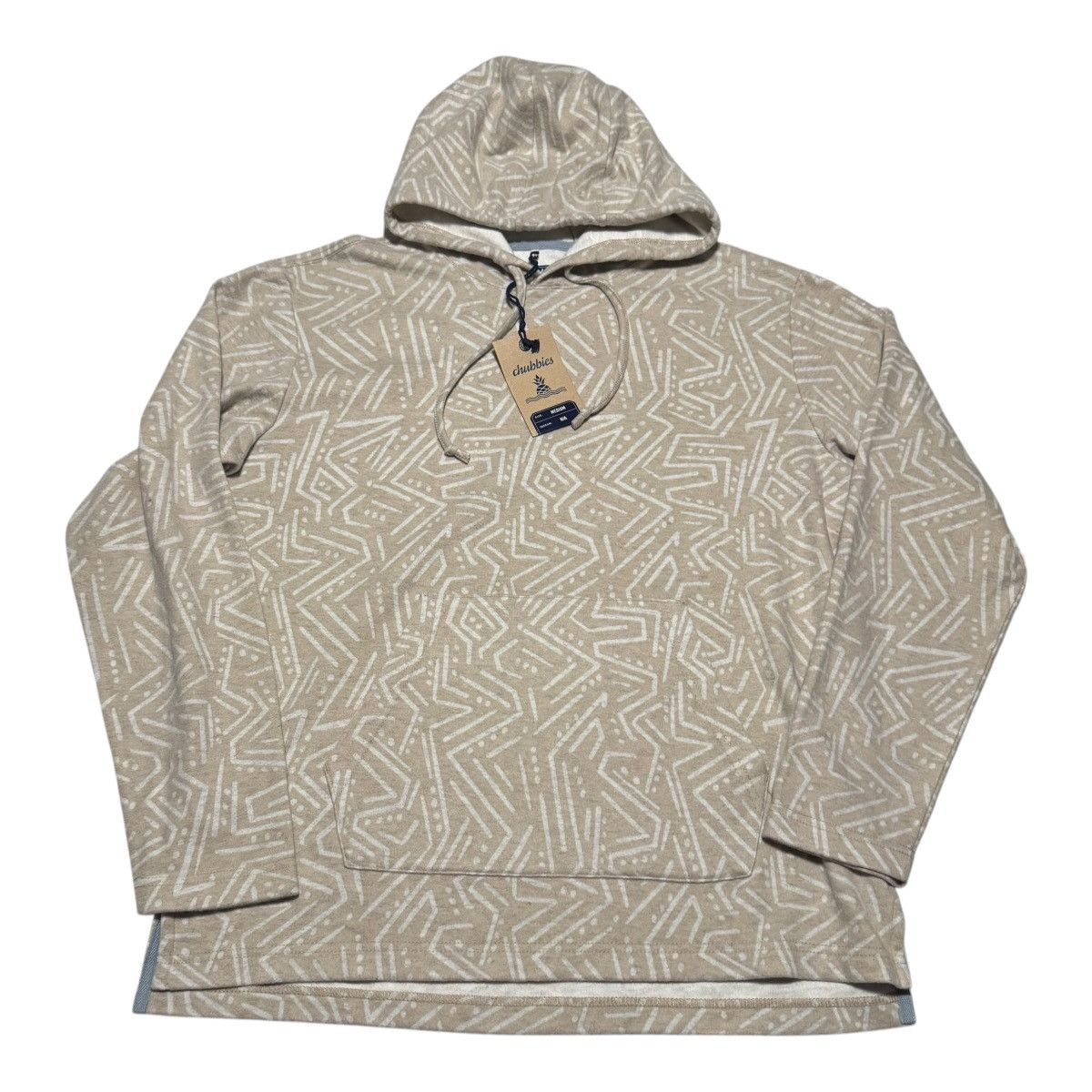 Chubbies NWT Chubbies Patterned Sample Tan Hoodie Men's Medium Size US M / EU 48-50 / 2 - 1 Thumbnail